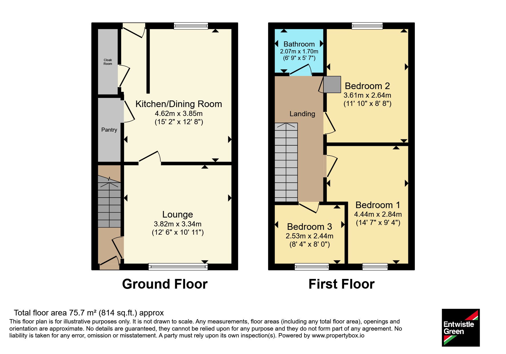 19, Villiers Court, Lancashire floorplan