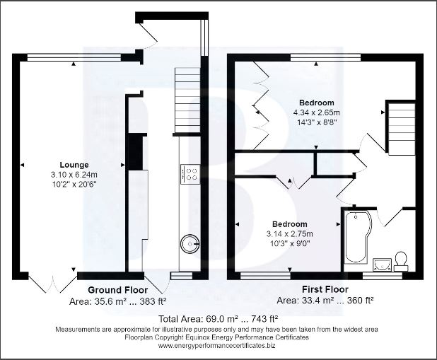 119, Great Knightleys, Basildon floorplan