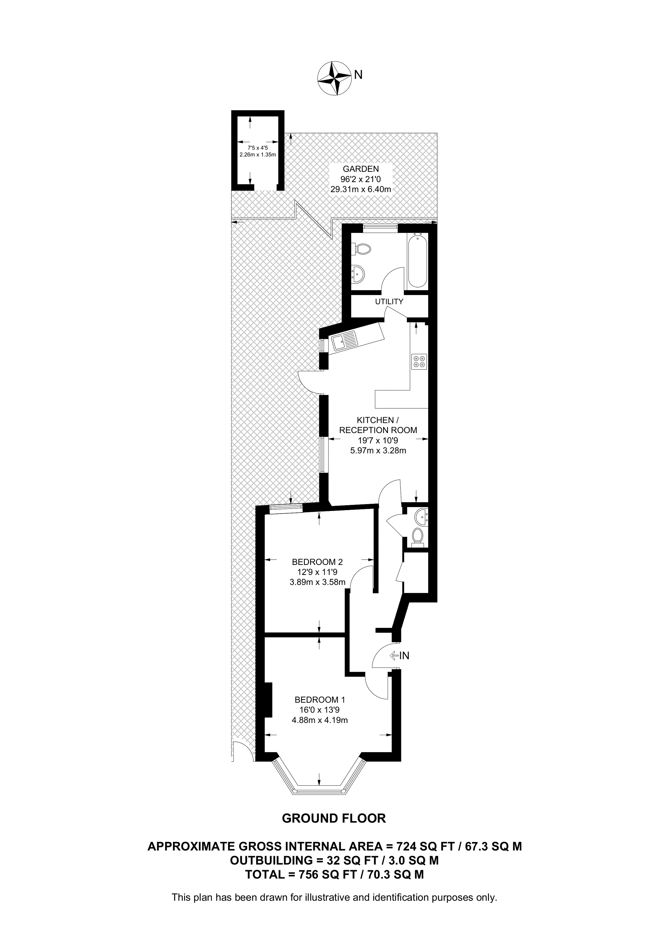 Portland Road, South Norwood floorplan
