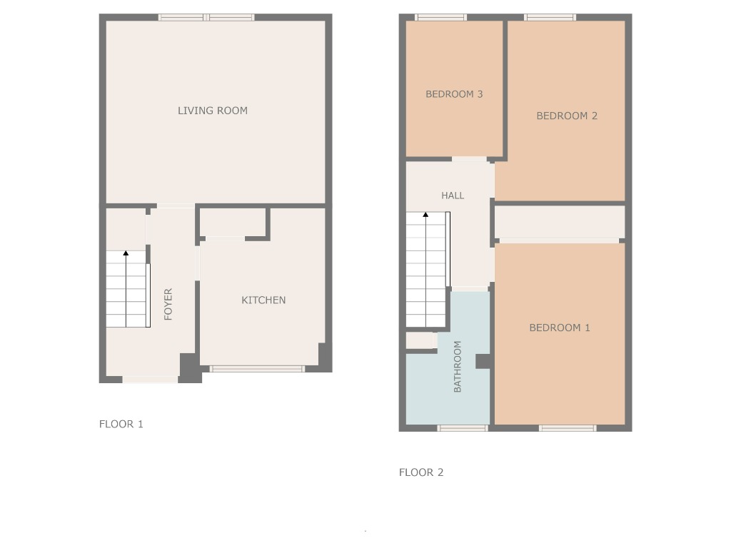J, 3, Park Crescent, West Dunbartonshire floorplan
