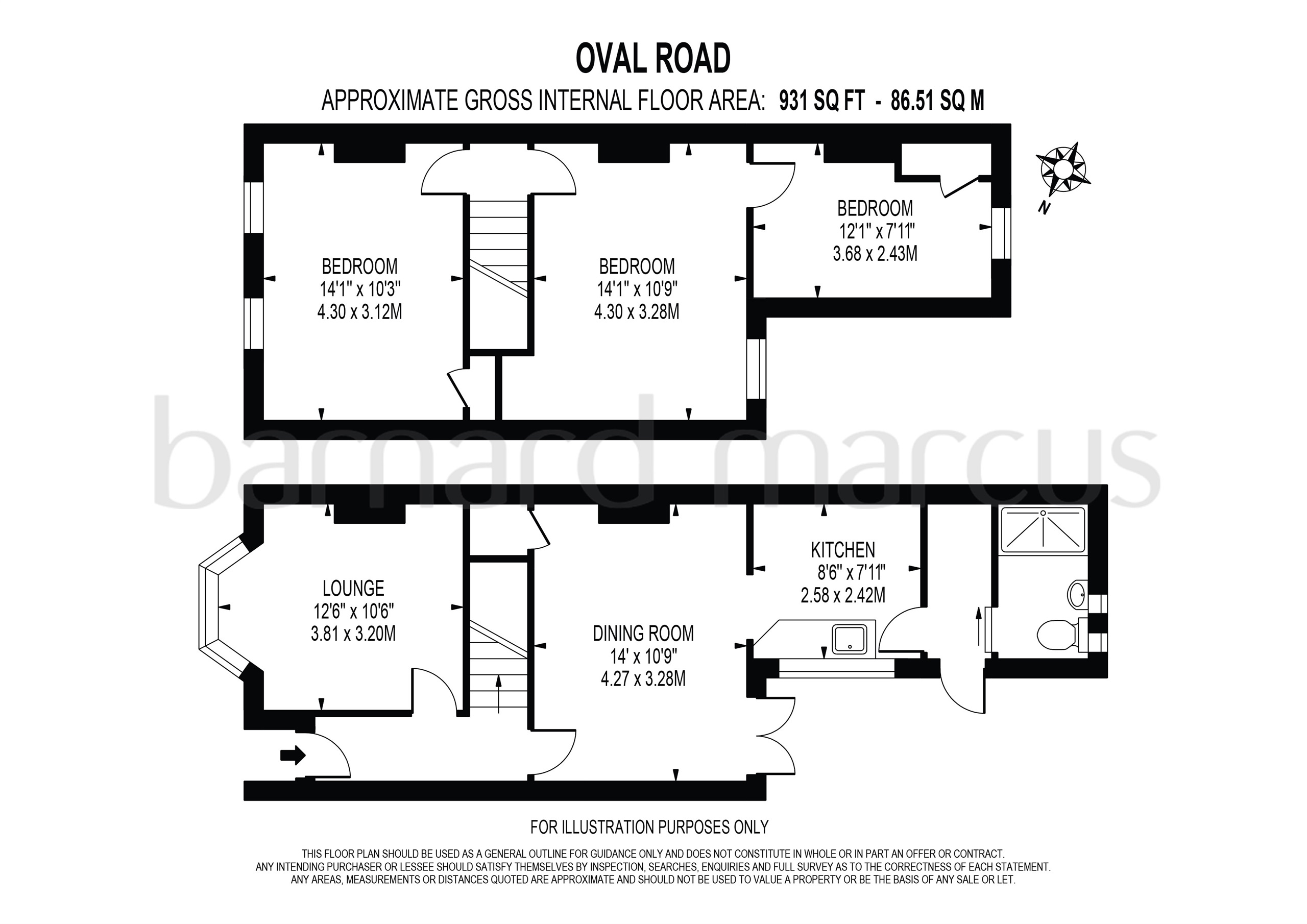 Oval Road, Croydon CR0, 3 bedroom end terrace house for