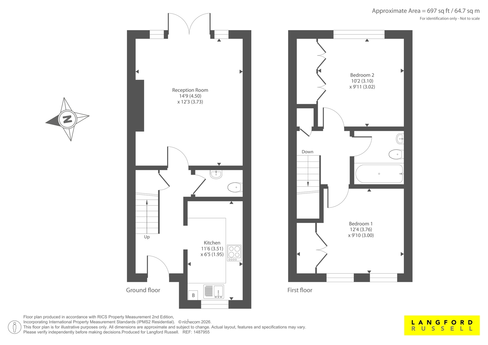 7, Duxberry Close, Bromley floorplan