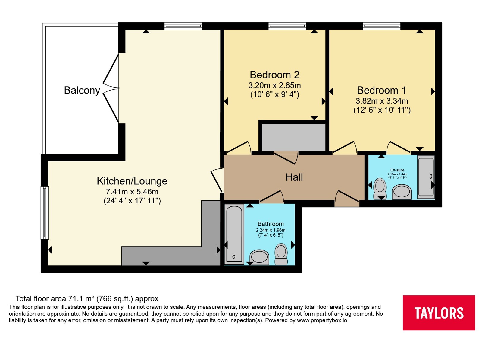 Flat 3, Admiral House,, Captains Garden, Bristol floorplan