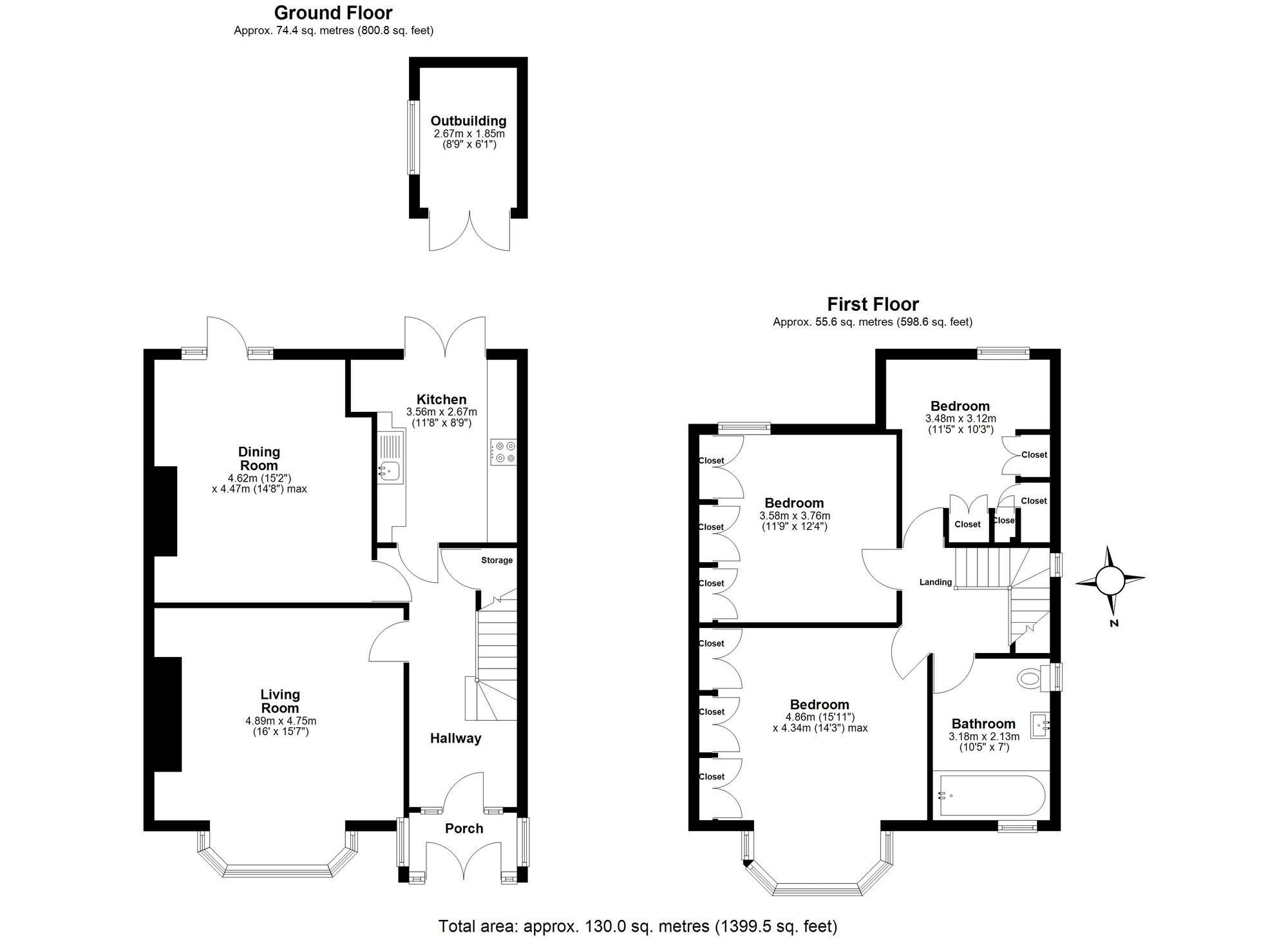 41 Castleview Gardens, Ilford floorplan