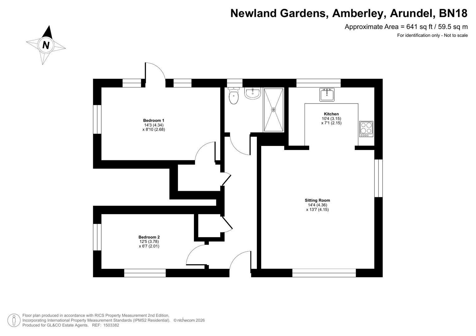 Newland Gardens, Amberley floorplan