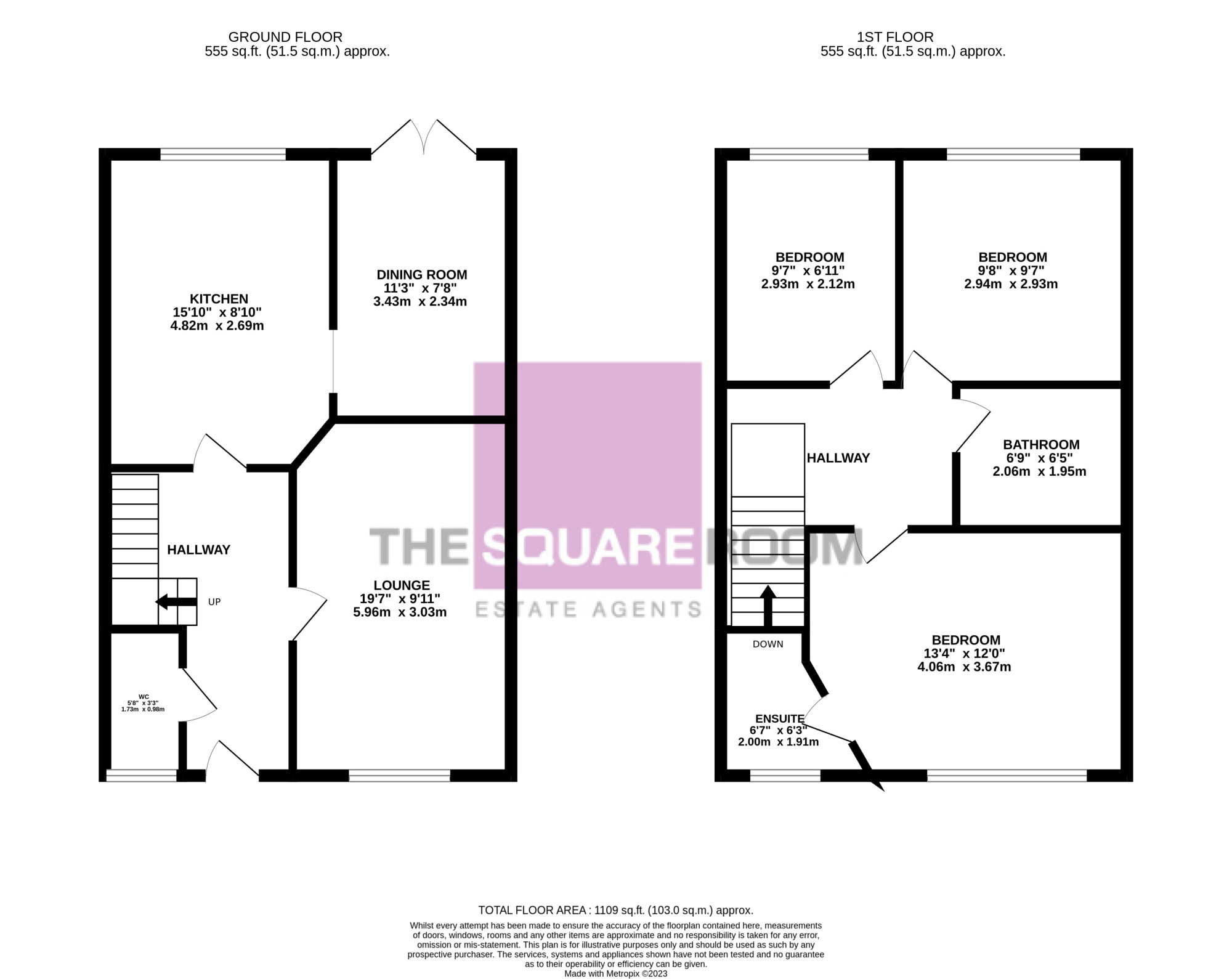 8, Poulton Gardens, Poulton-Le-Fylde floorplan