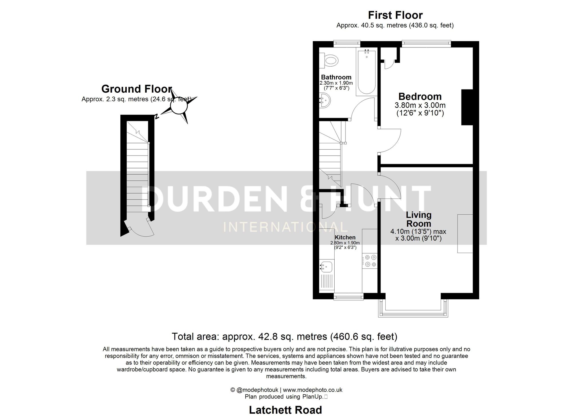 1 Latchett Road, London floorplan