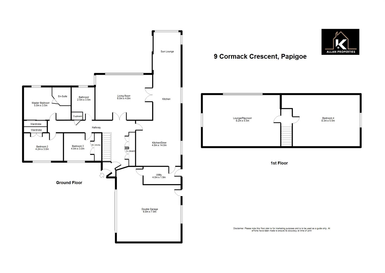 9 Cormack Crescent, Papigoe, Wick KW1, 4 bedroom detached house for sale 64002632 PrimeLocation