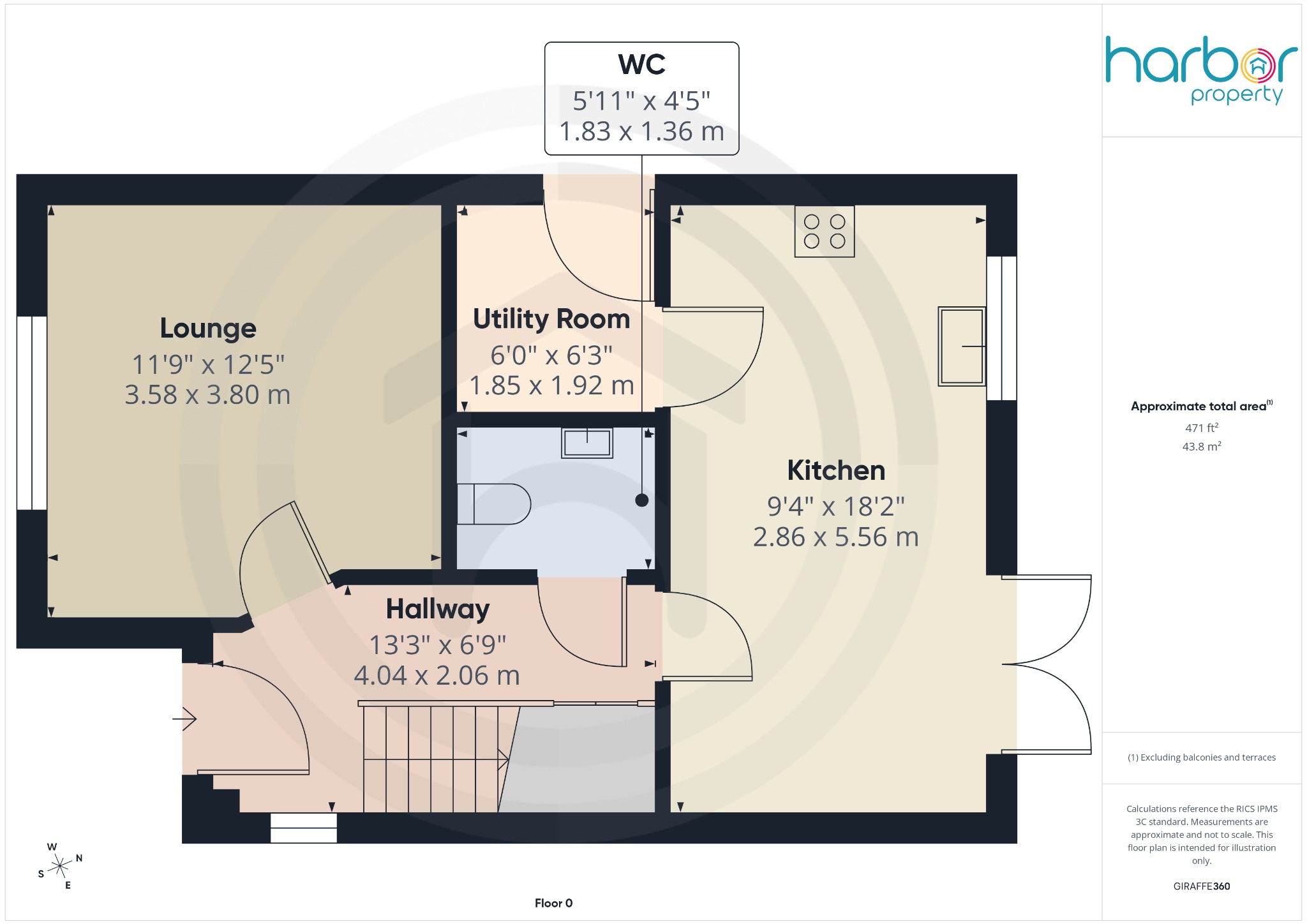 140 Haining Wynd, Muirhead, North Lanarkshire floorplan