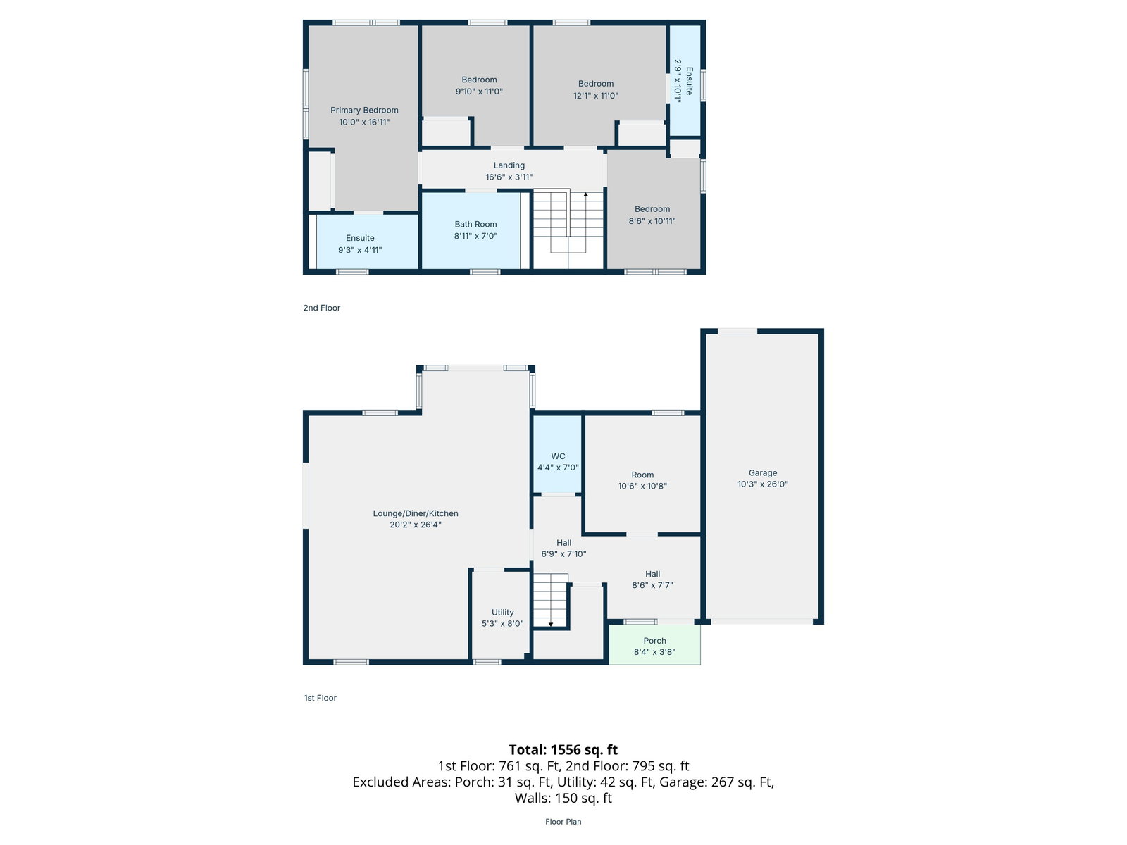 Plot 12, Orchard Meadow, Bretherton floorplan