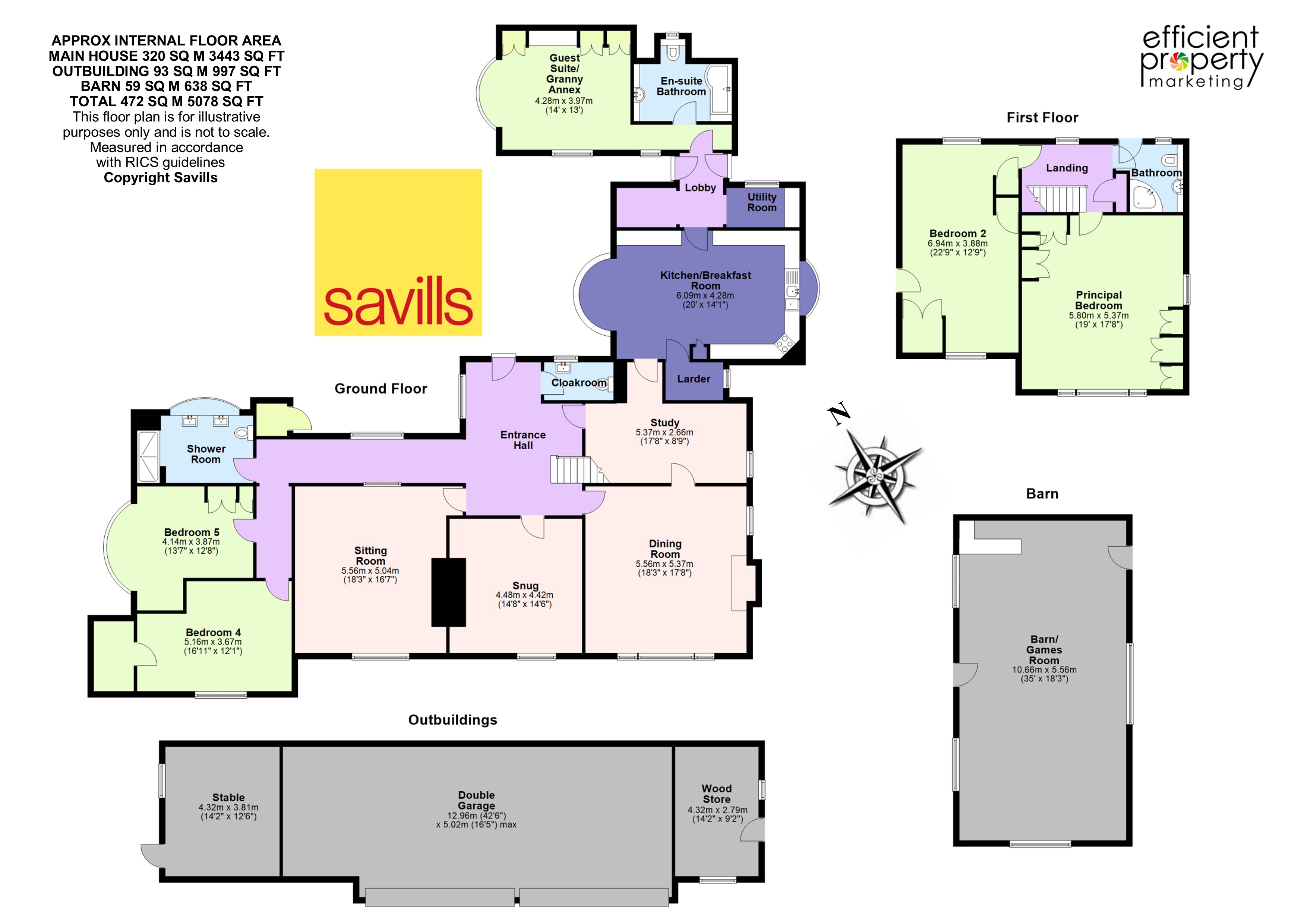 Millbanks - House,, Chelmsford Road, Dunmow floorplan