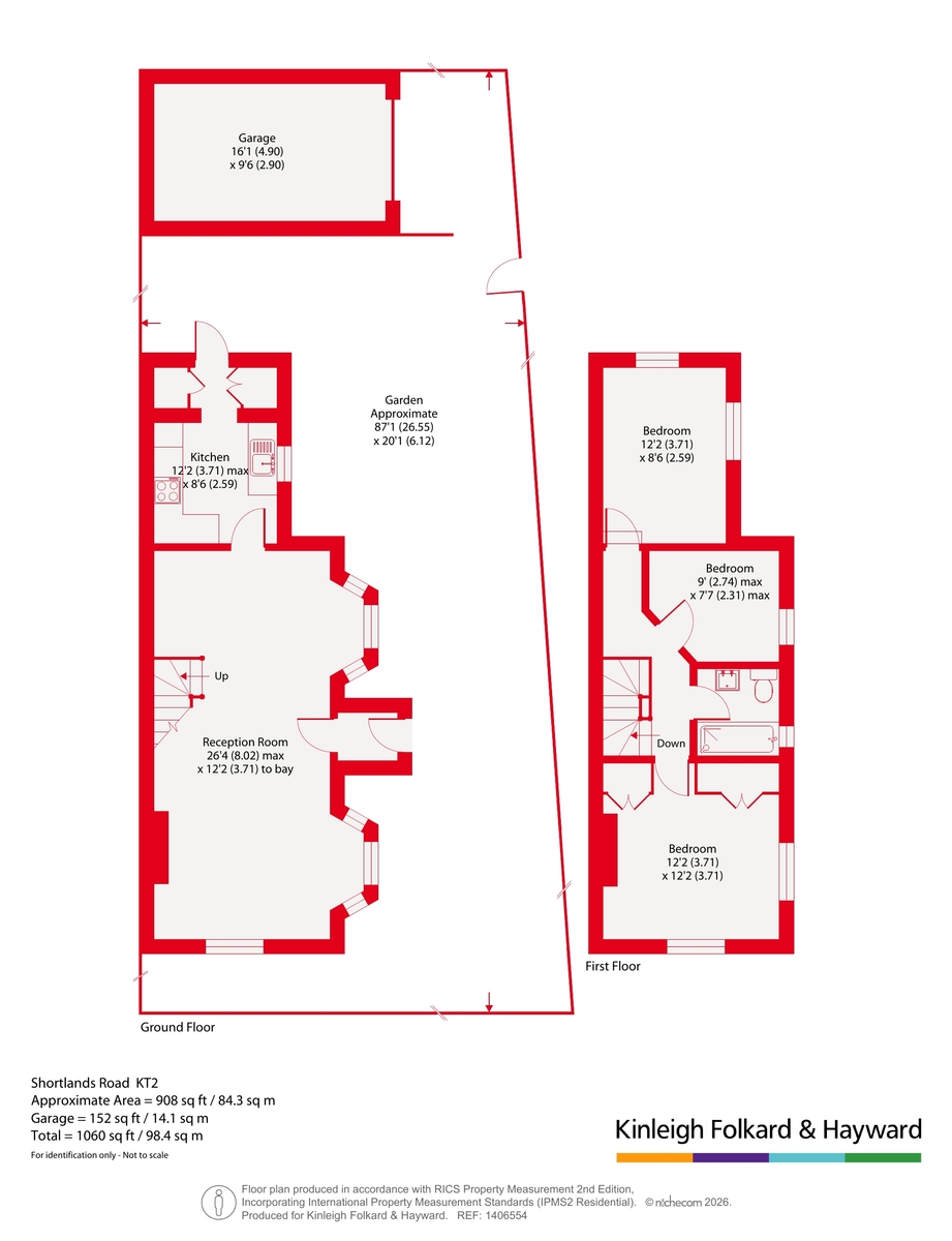 40, Shortlands Road, Surrey floorplan
