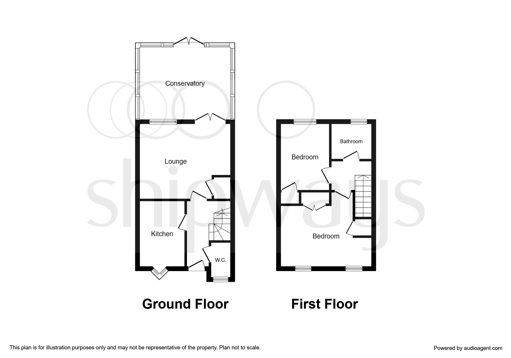 2 Bedrooms Terraced house for sale in Britannia Close, Smallwood, Redditch B98