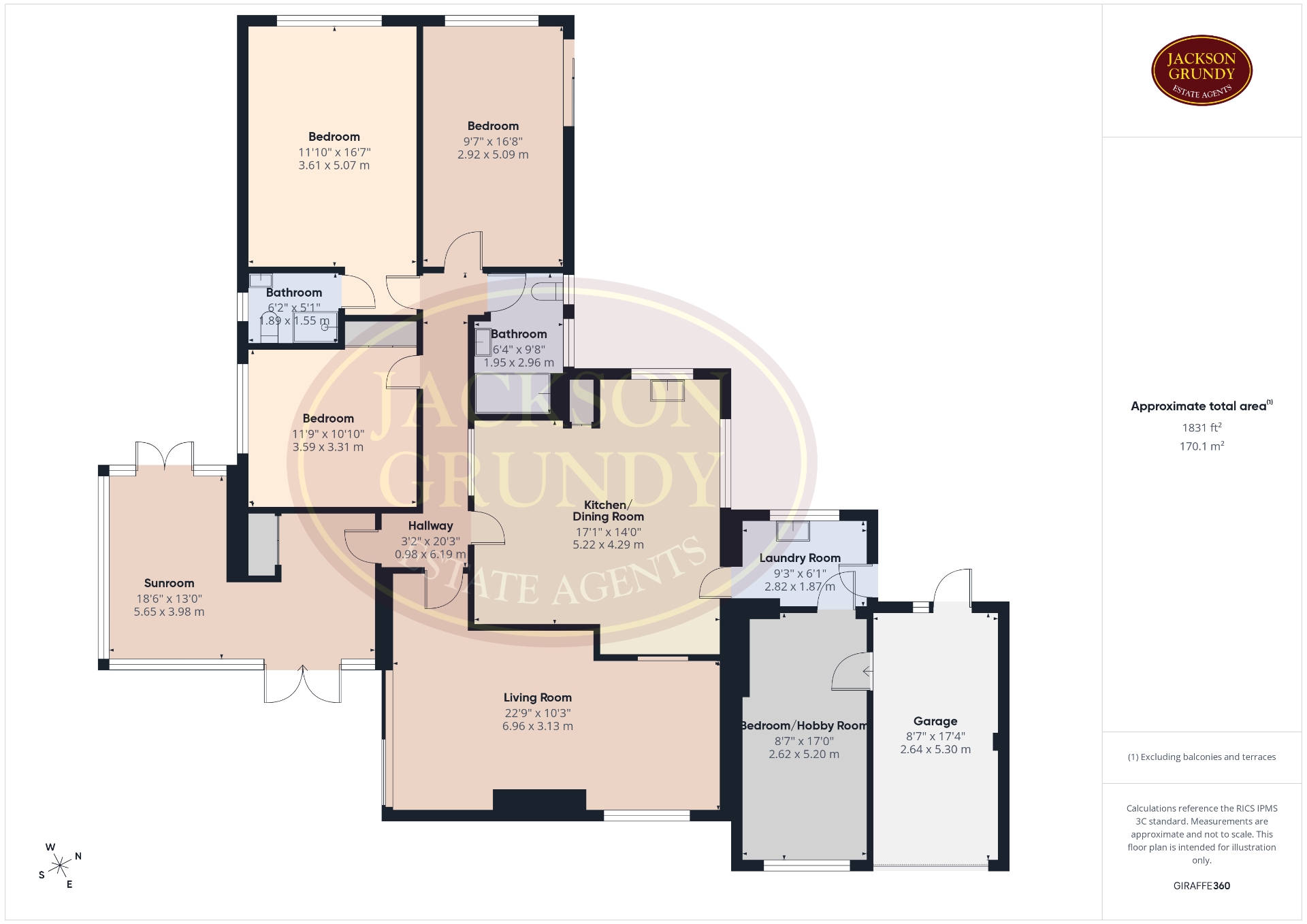3, Middle Street, Northampton floorplan