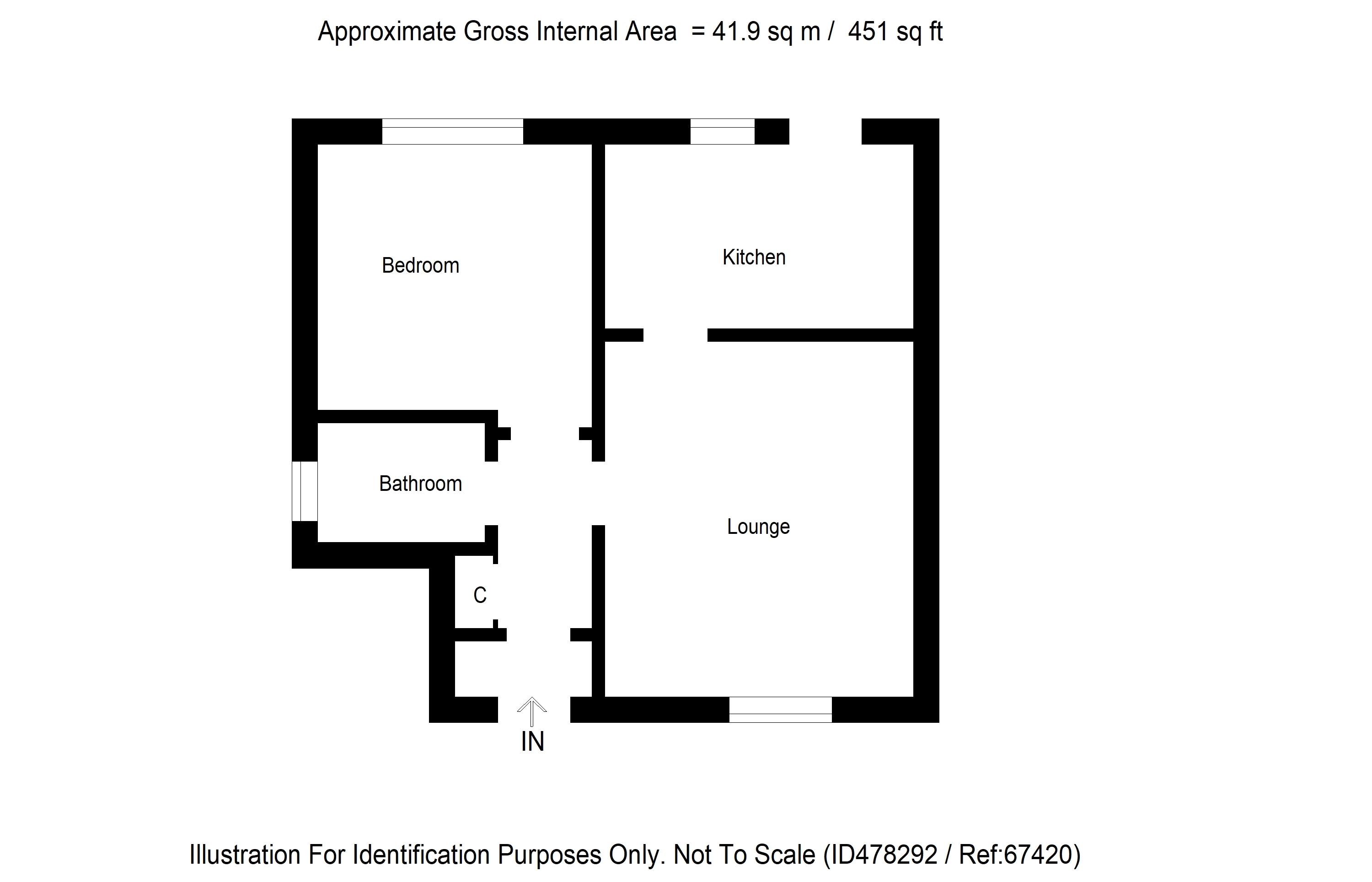 1 Bedrooms Flat for sale in Lomond Street, Alloa FK10