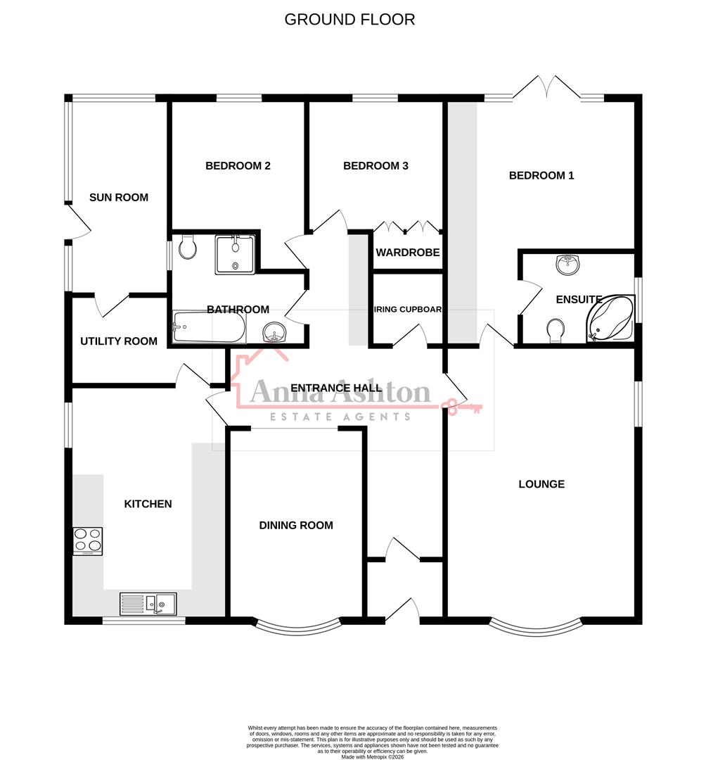 16, Maes Yr Helyg, Ammanford floorplan