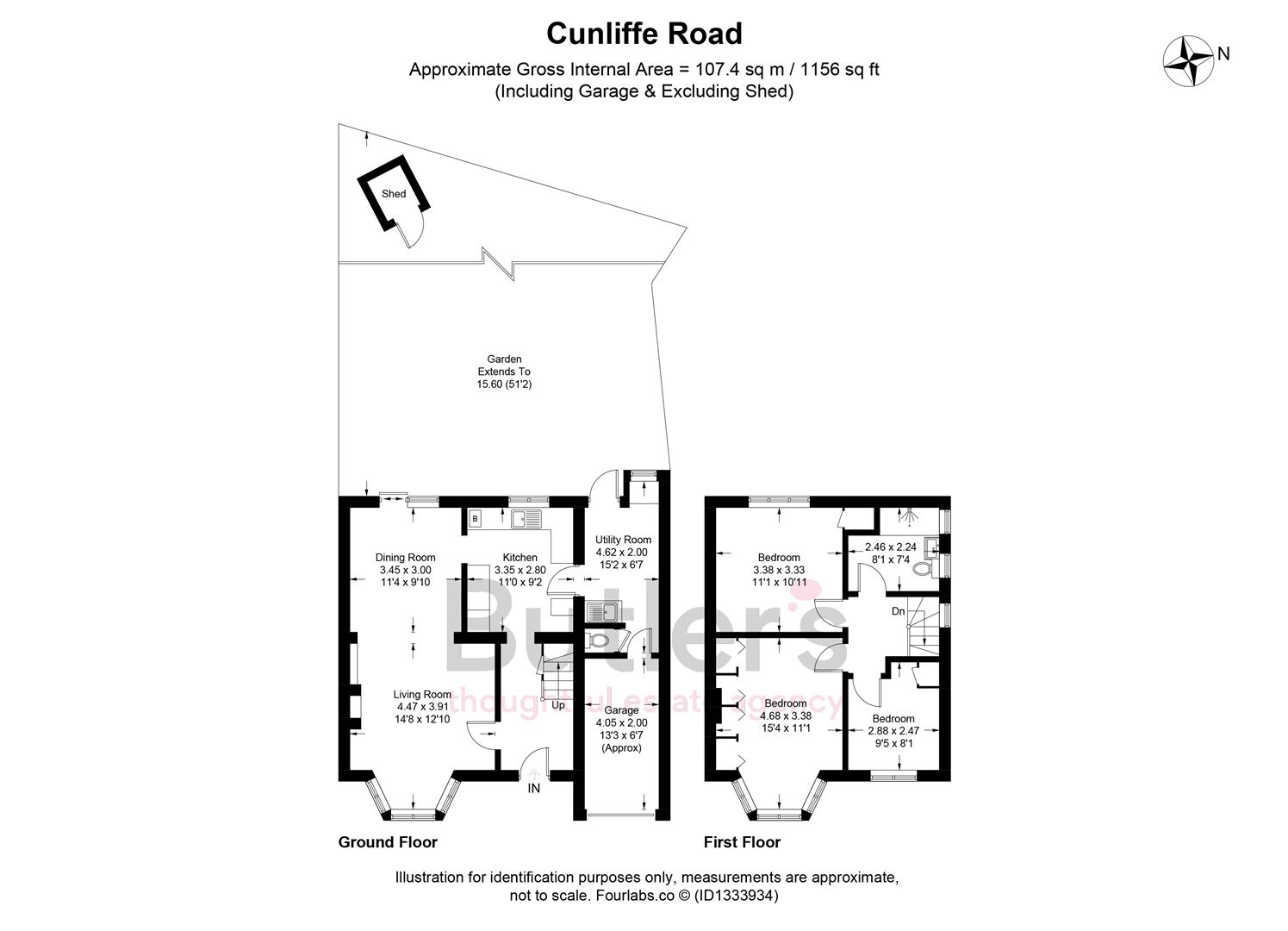 2, Cunliffe Road, Epsom floorplan