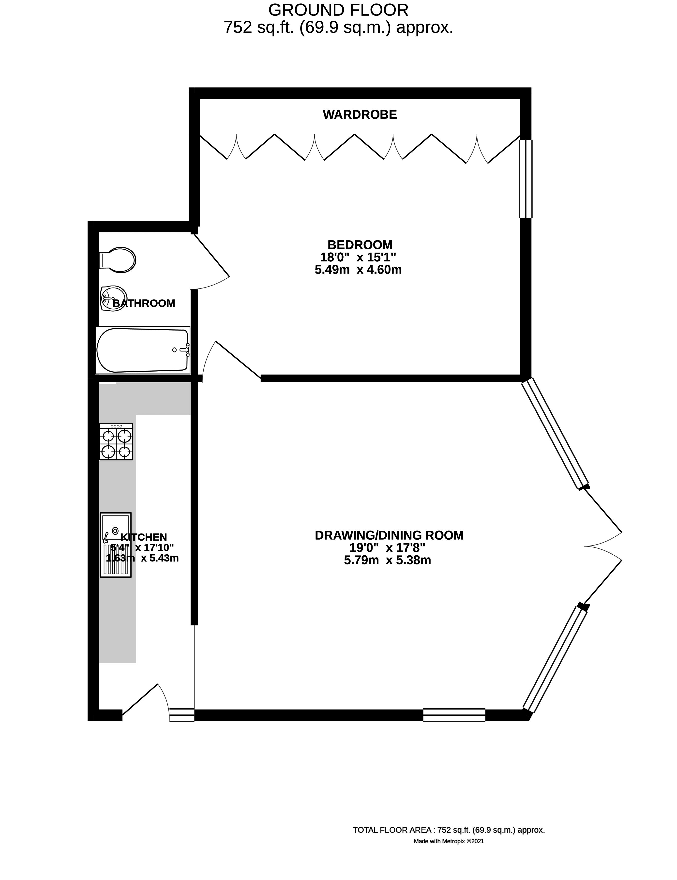 2 Ballingdon Grove, Middleton Road, Sudbury floorplan