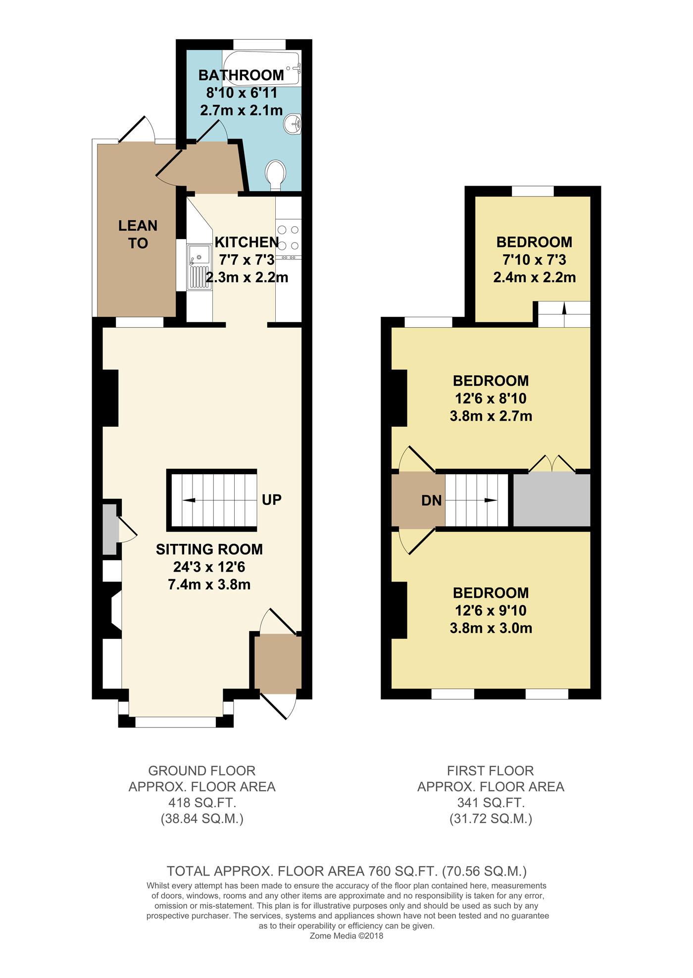 3 Bedrooms Terraced house for sale in Havelock Road, Northfleet, Gravesend DA11