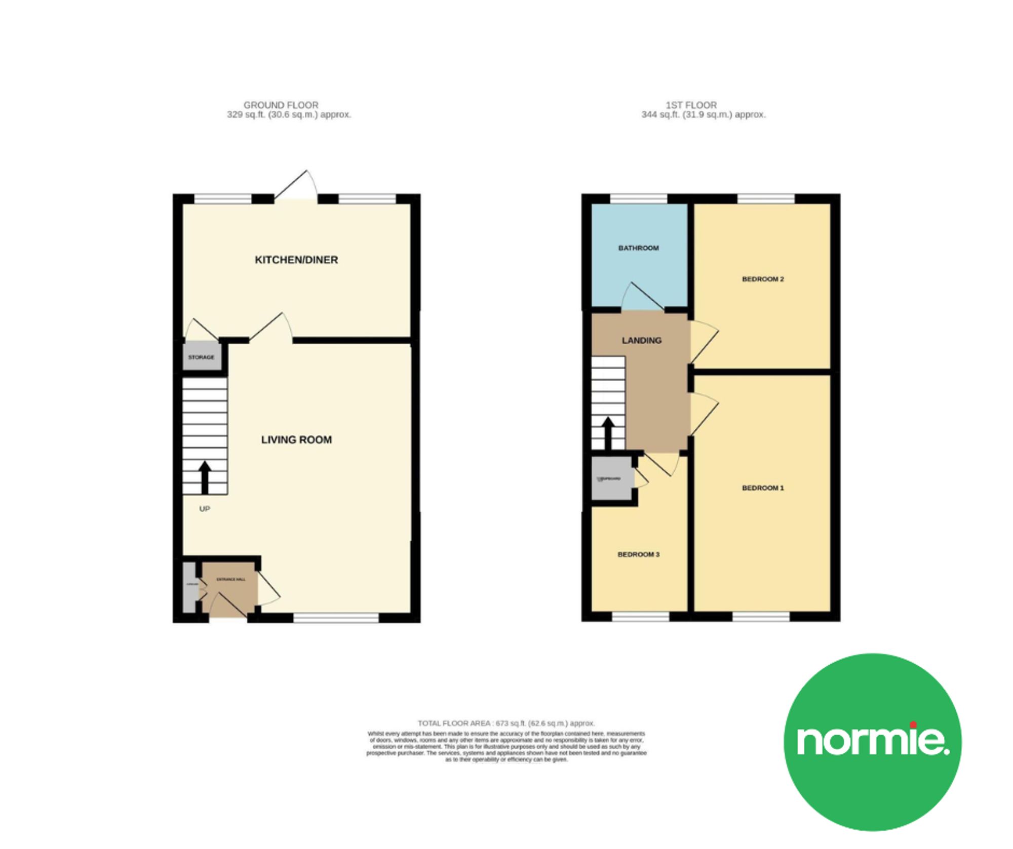 63 Nuttall Avenue, Manchester floorplan