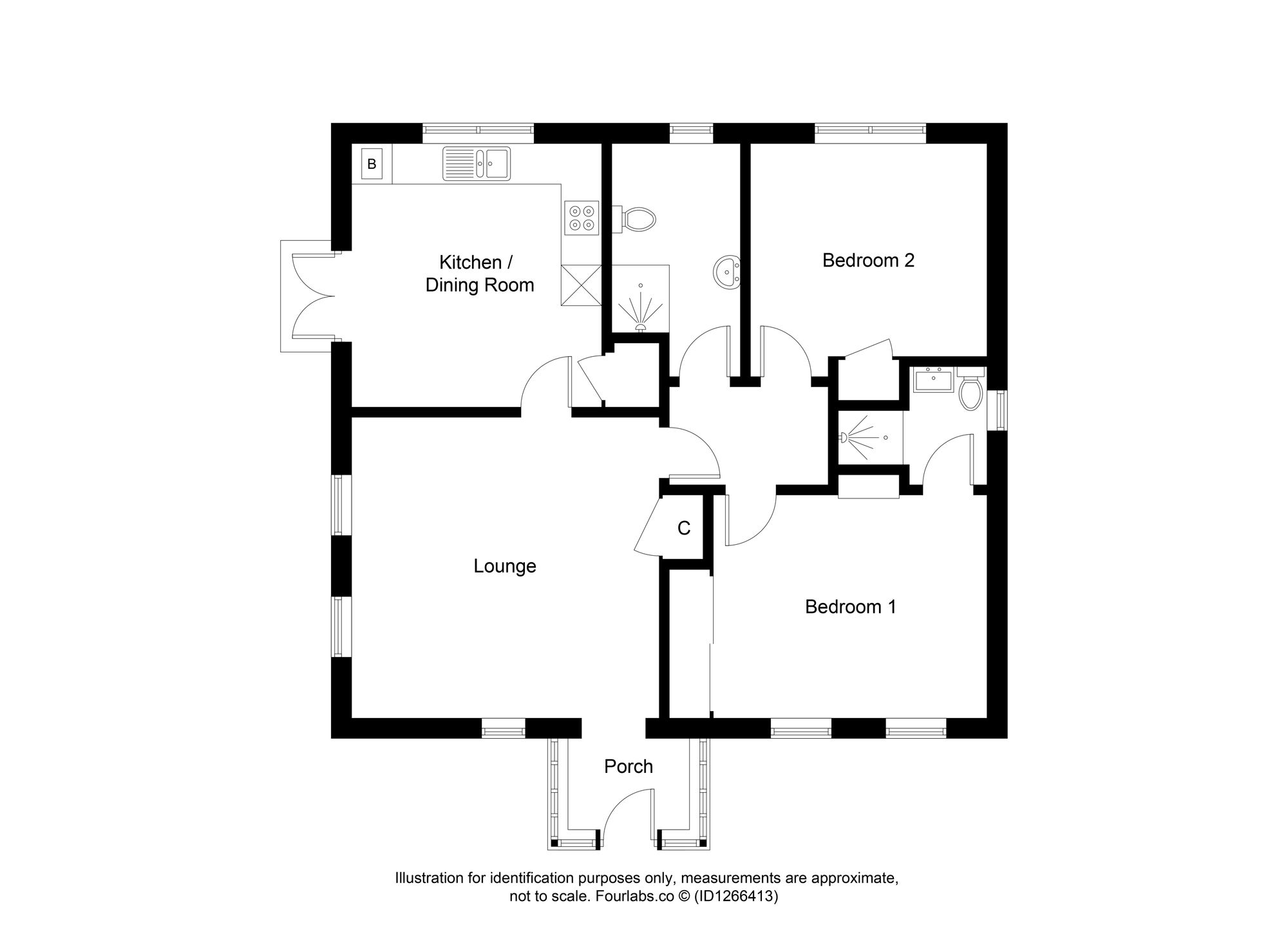 Ar Dachaigh, Glenrothes floorplan