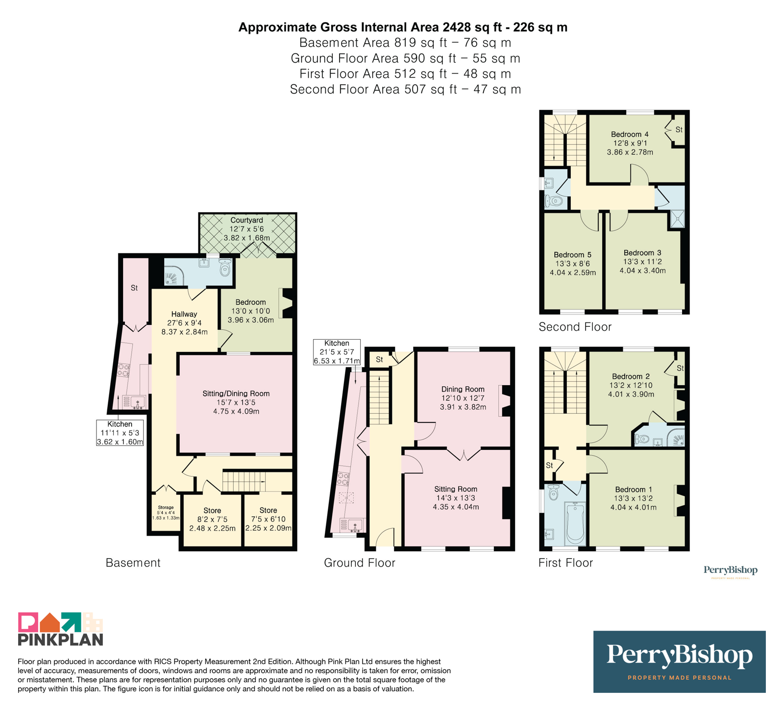 8, Berkeley Street, Gloucestershire floorplan