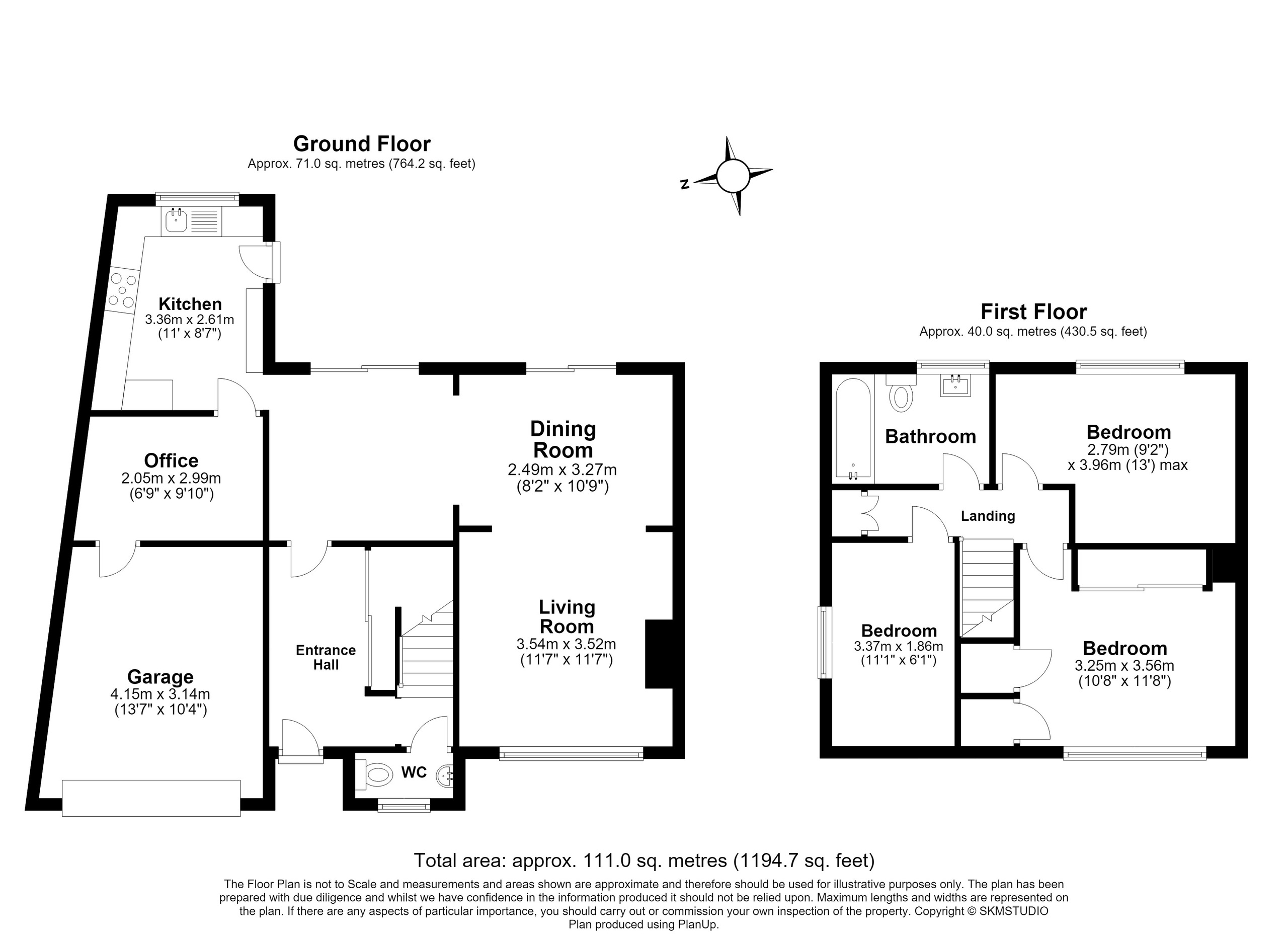34 Chaulden Terrace, Hemel Hempstead floorplan