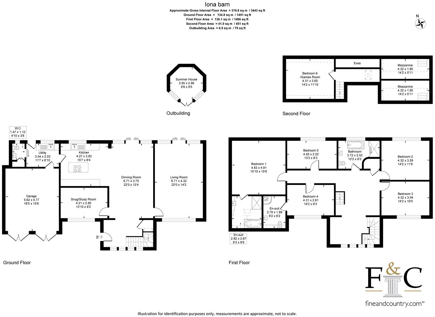 Iona Barn, Carthovel Lane, Grendon Underwood floorplan