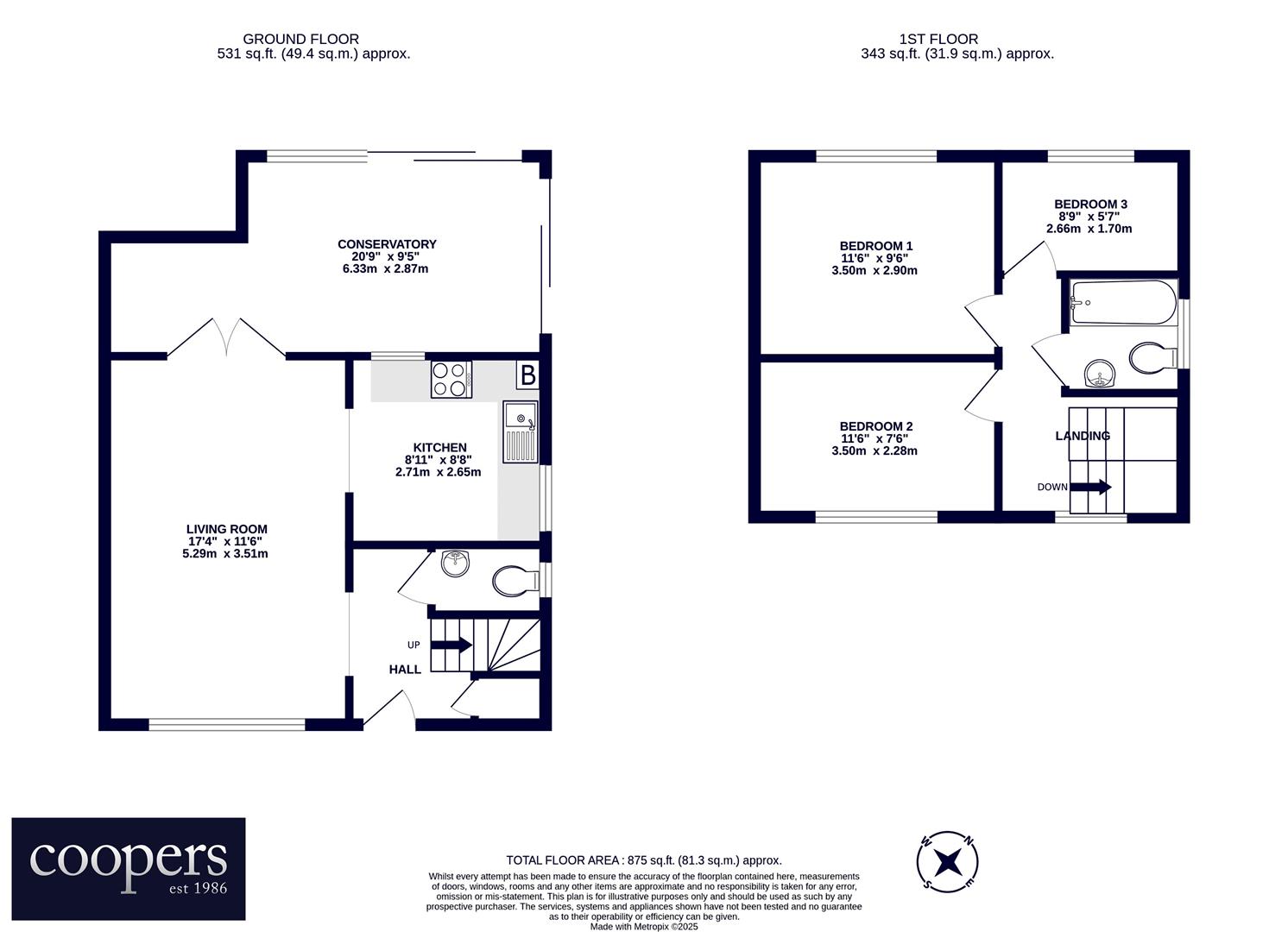 Kings Road, West Drayton floorplan