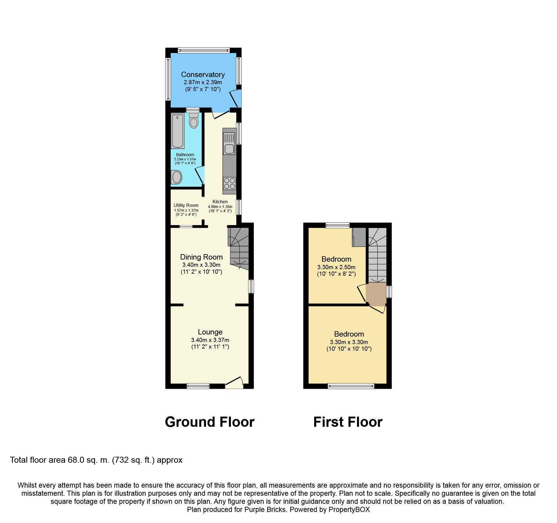 2 Bedrooms End terrace house for sale in The Street, Salcott CM9