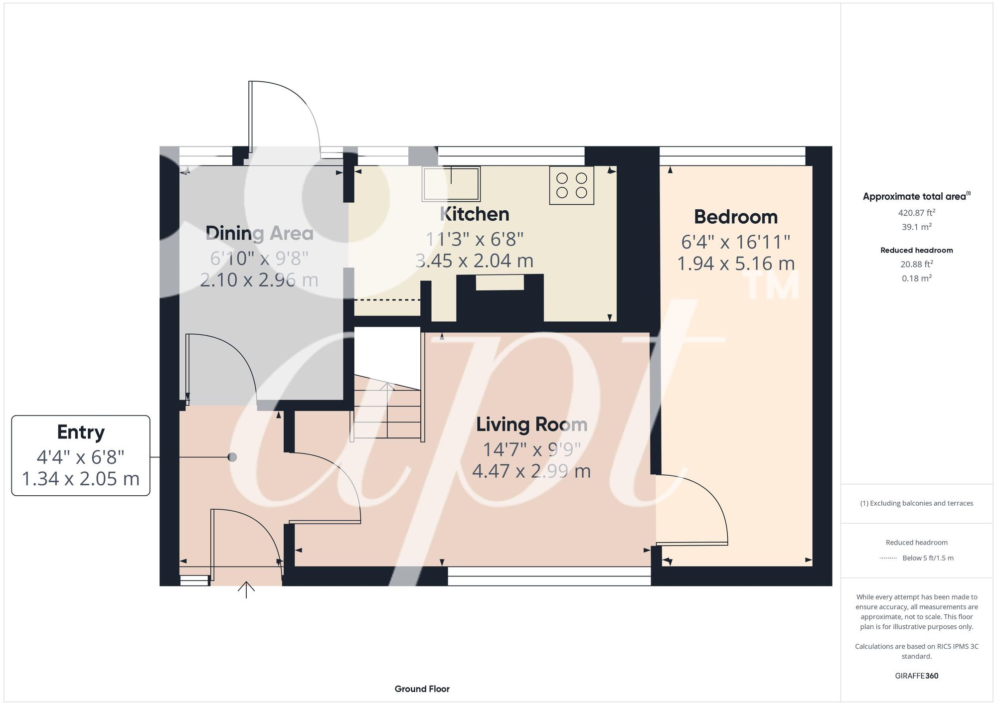 206 Wild Park Close, Brighton floorplan