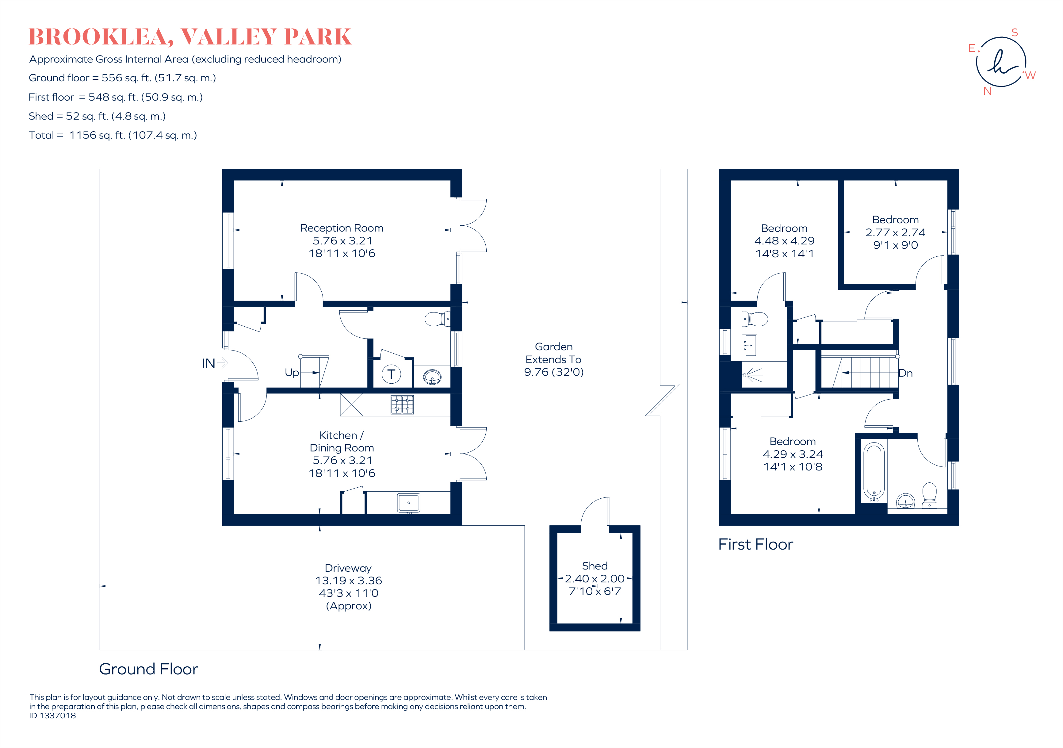 7 Roundhouse Road, Didcot floorplan