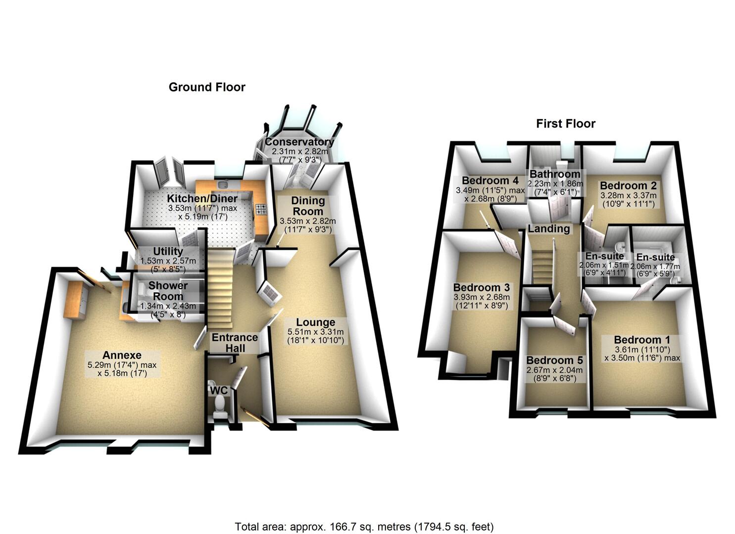 2, Cedar Ridge, Leeds floorplan