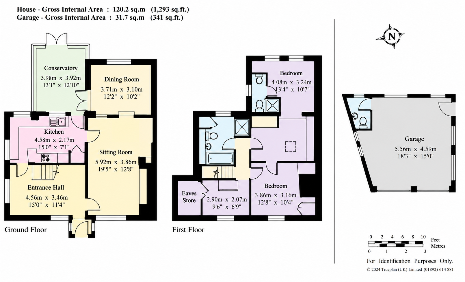 Forge Cottage, Warninglid floorplan