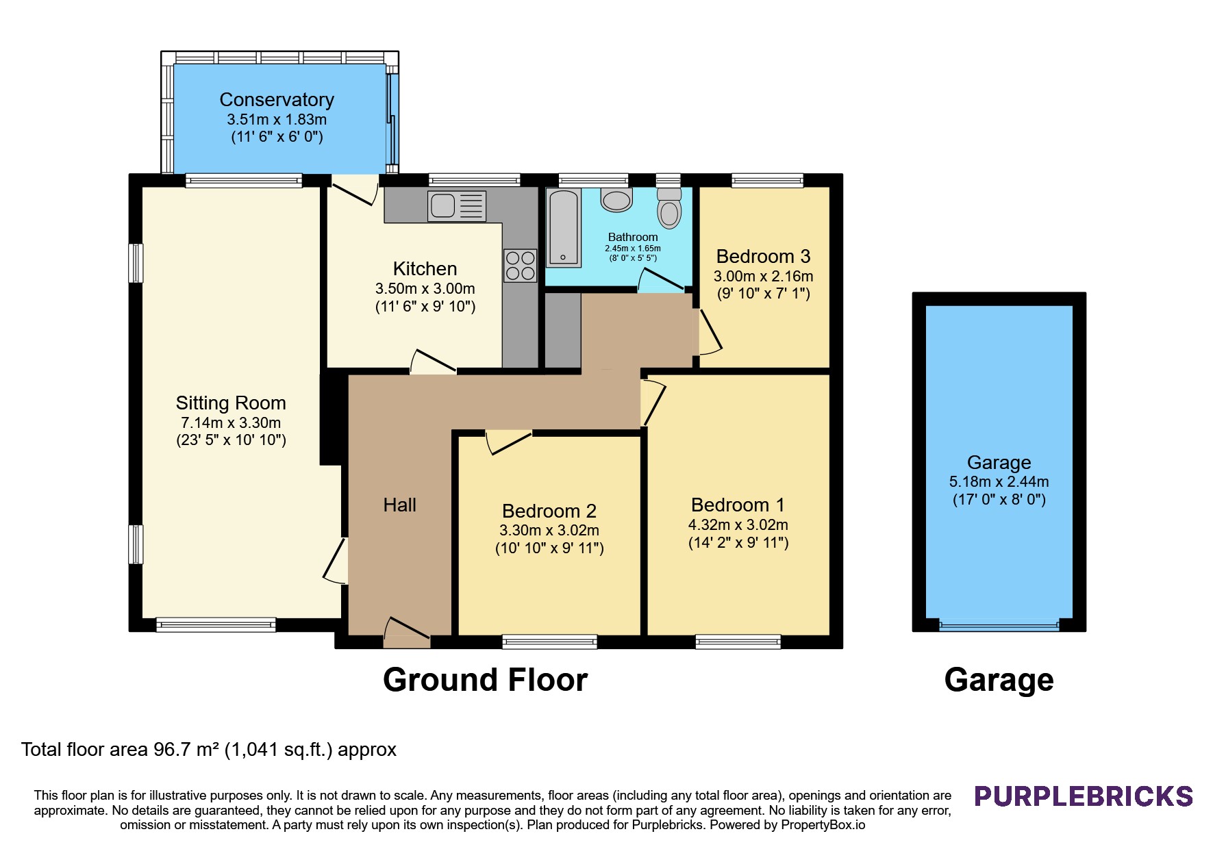 21, Jessopp Avenue, Bridport floorplan