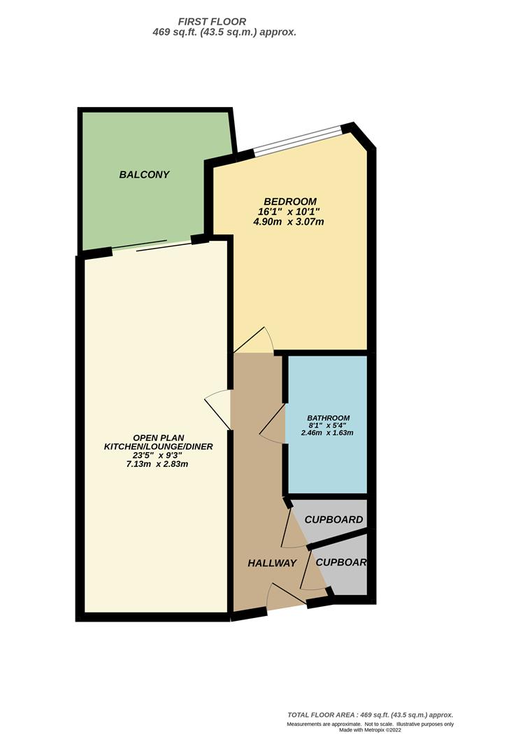 49, Townhall Square, Kent floorplan