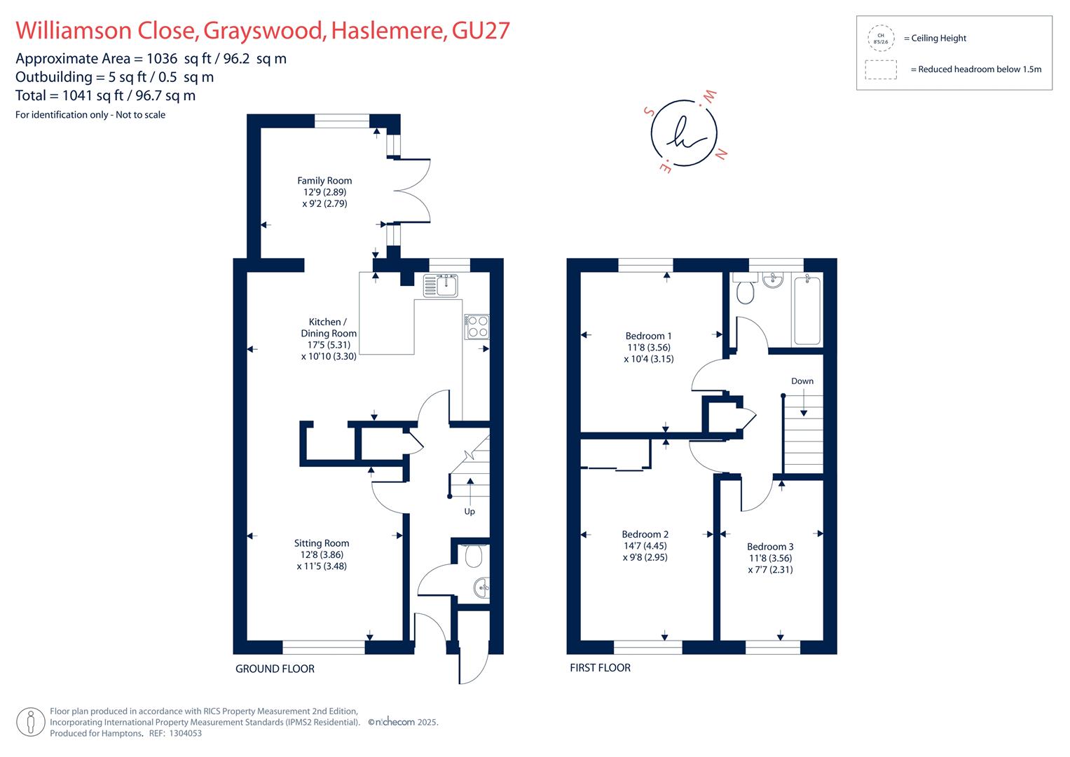 Tulip House, 7 Williamson Close, Haslemere floorplan