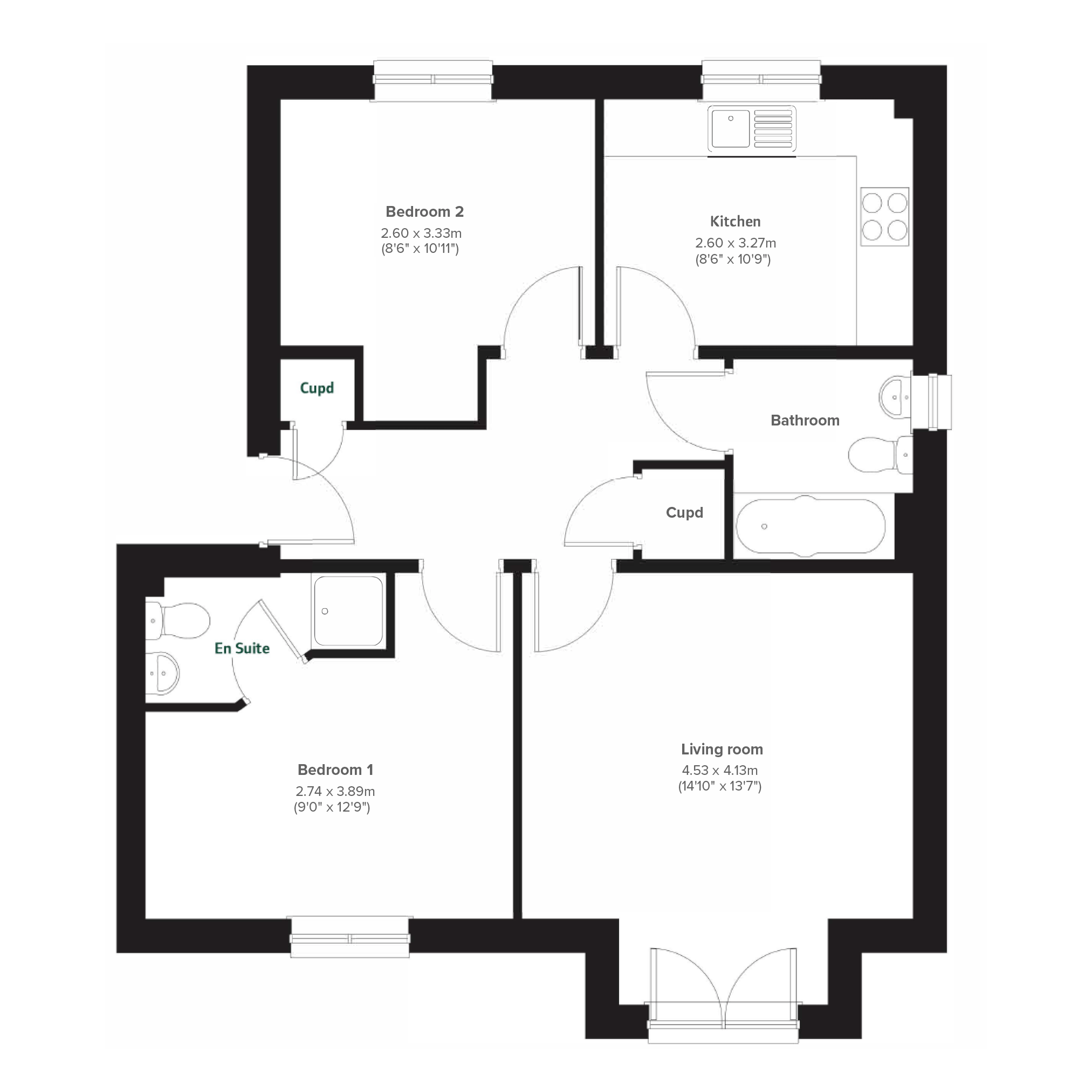 120, Greendykes Road, City Of Edinburgh floorplan