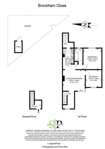 2 Bedrooms Flat to rent in Brockham Close, London SW19