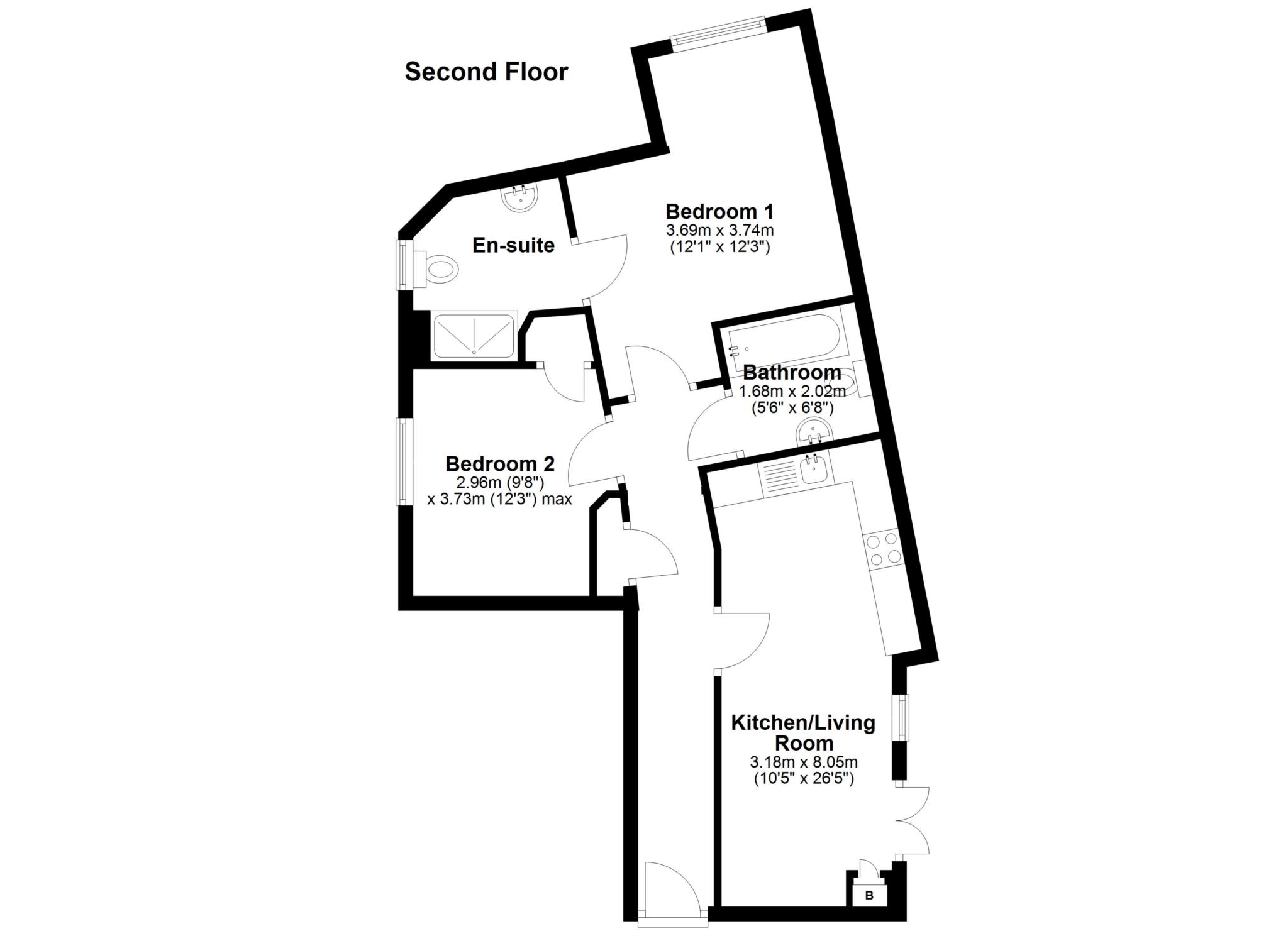 14, Watermill Place, Reading floorplan