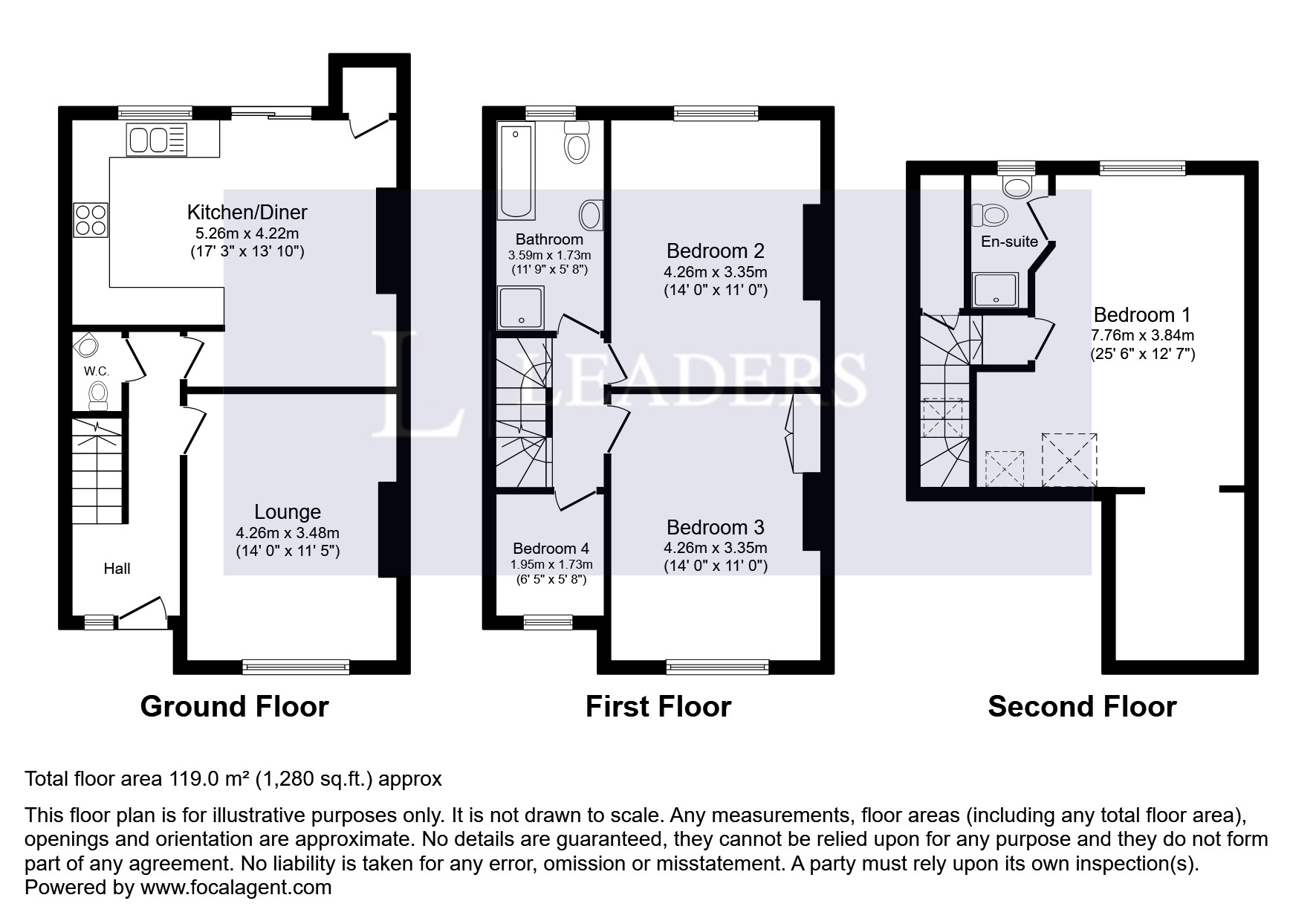 21, Wydehurst Road, Croydon floorplan