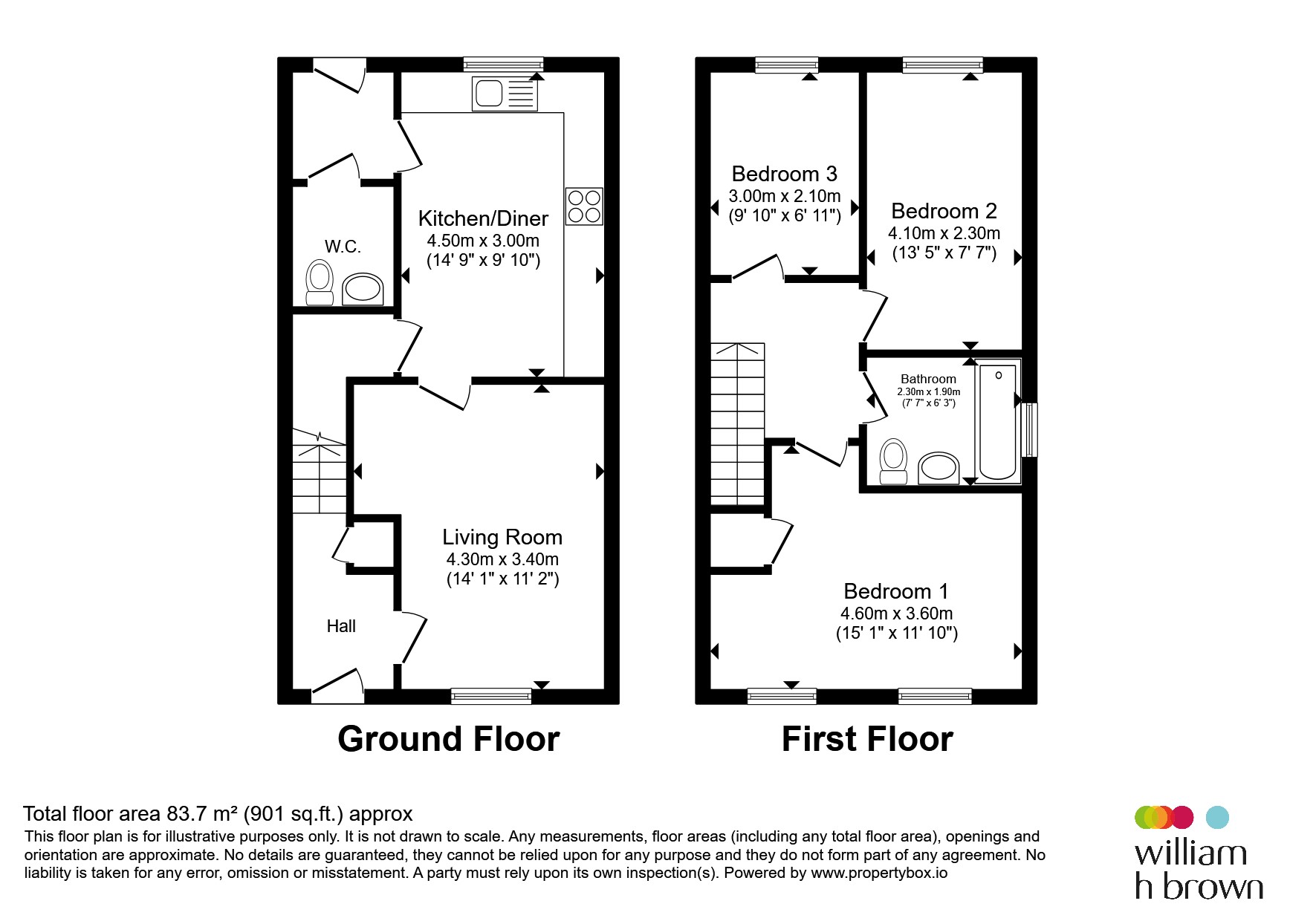 15, Union Road, Norwich floorplan