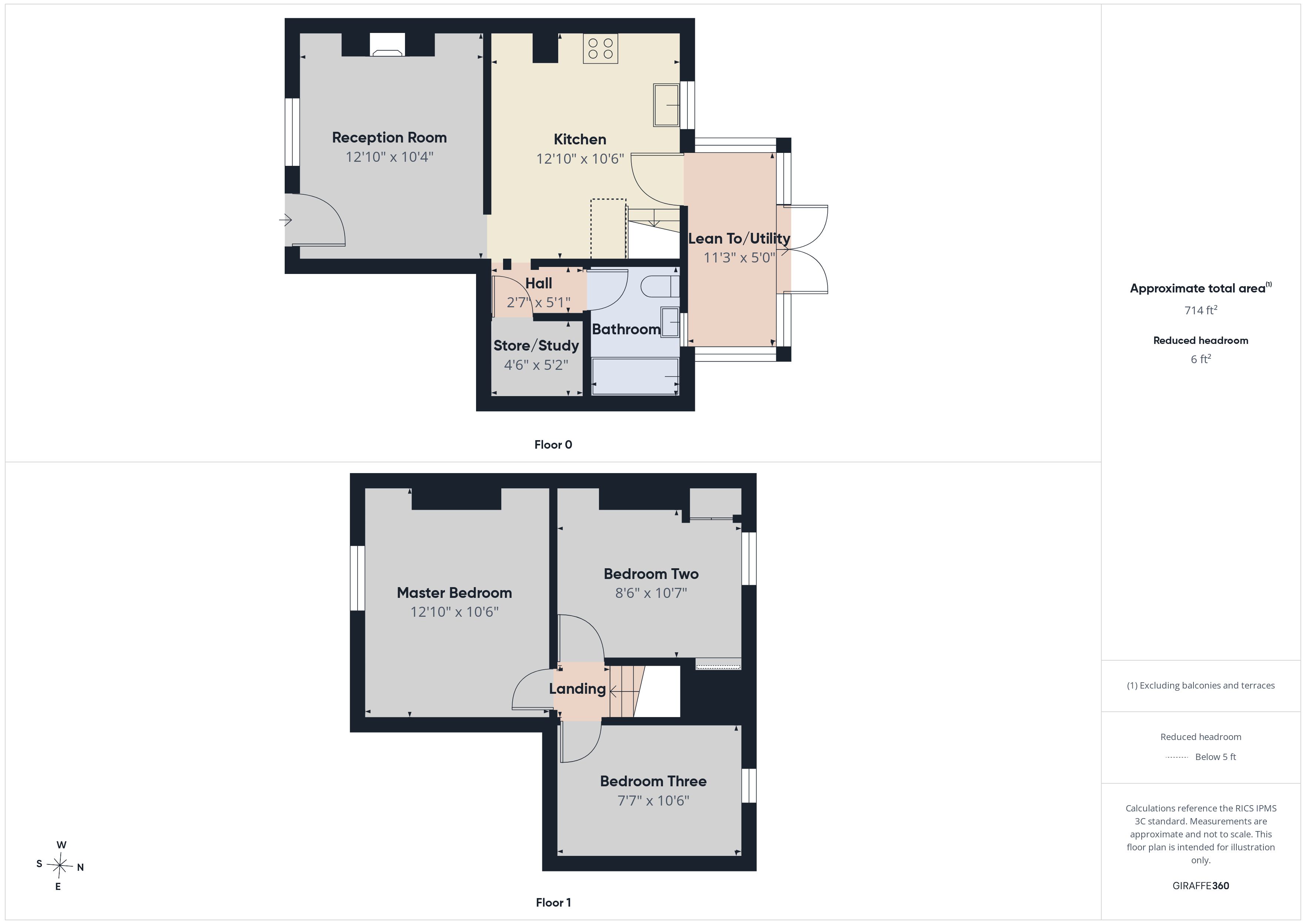 42, Tilford Road, Nottingham floorplan