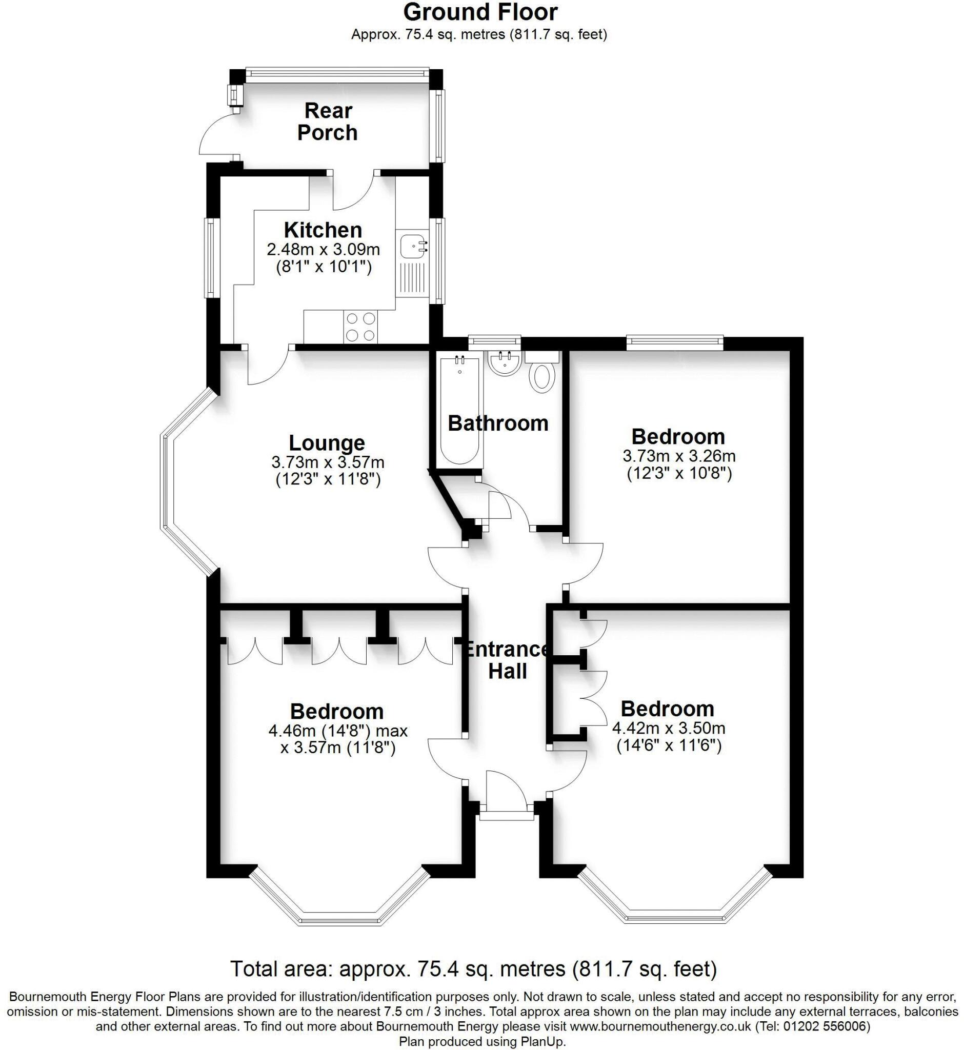 654, Ringwood Road, Poole floorplan