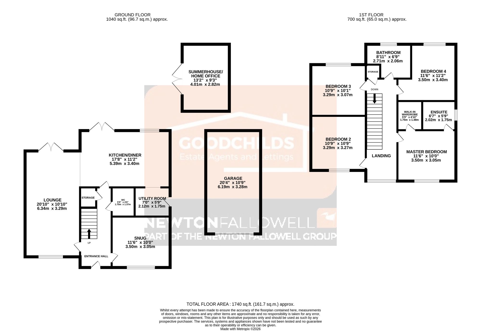 16 Moore Way, Stoke-On-Trent floorplan