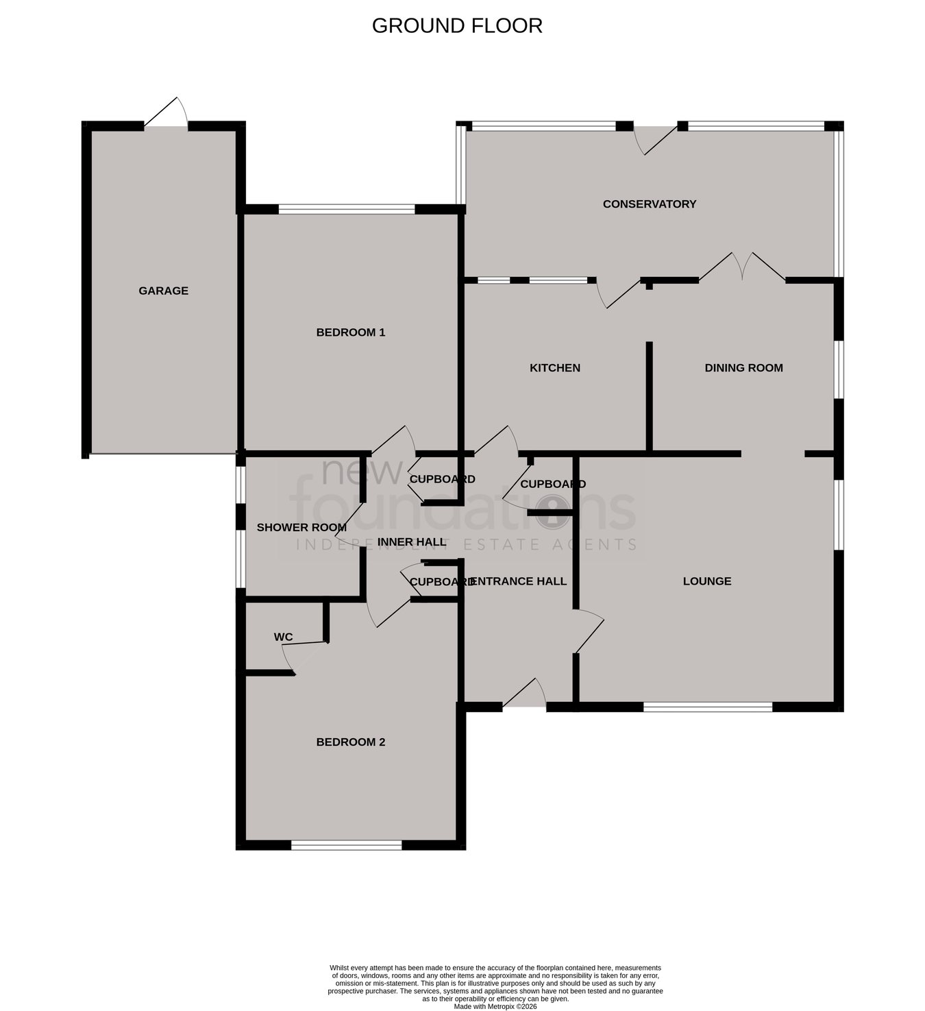 22, Ward Way, Bexhill-on-Sea floorplan