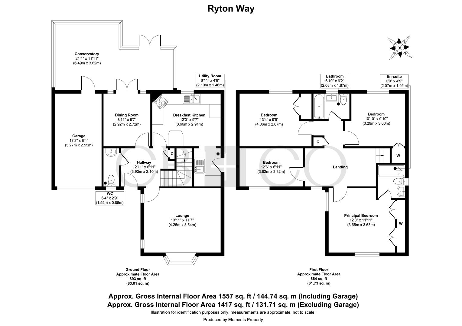 28, Ryton Way, Derby floorplan
