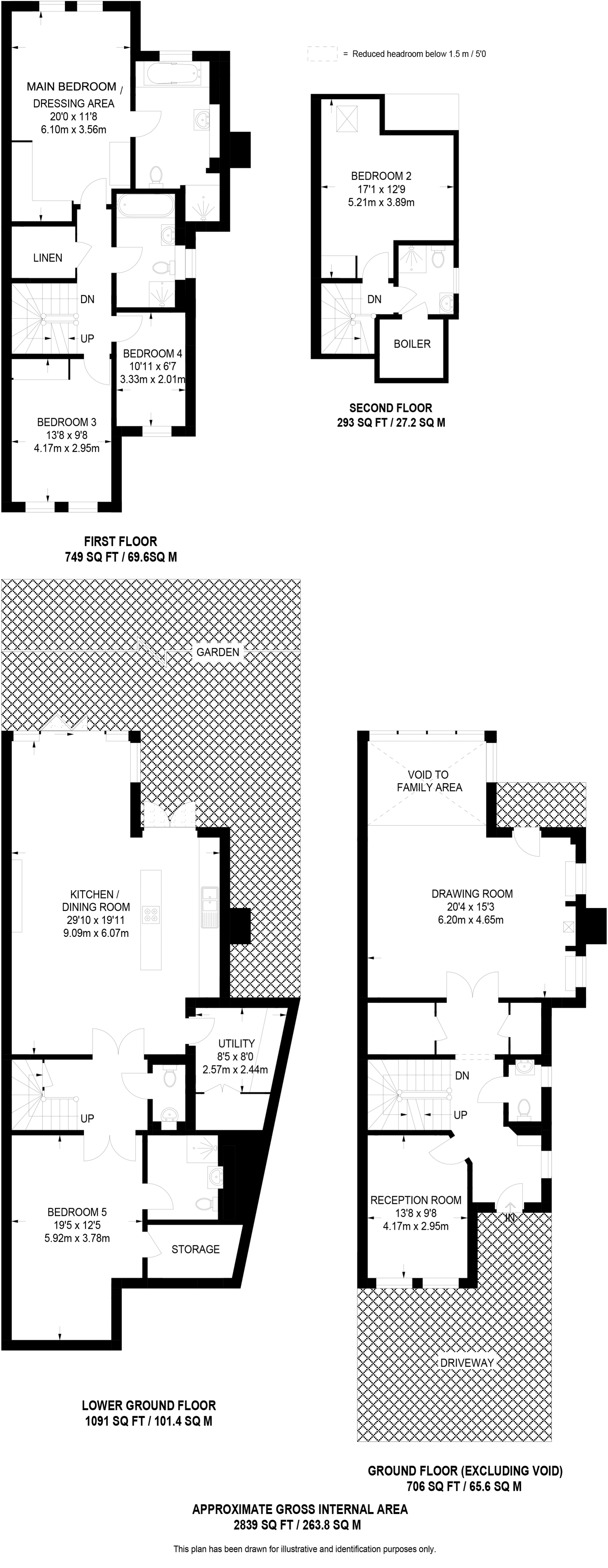 Marryat Place, Wimbledon Village floorplan