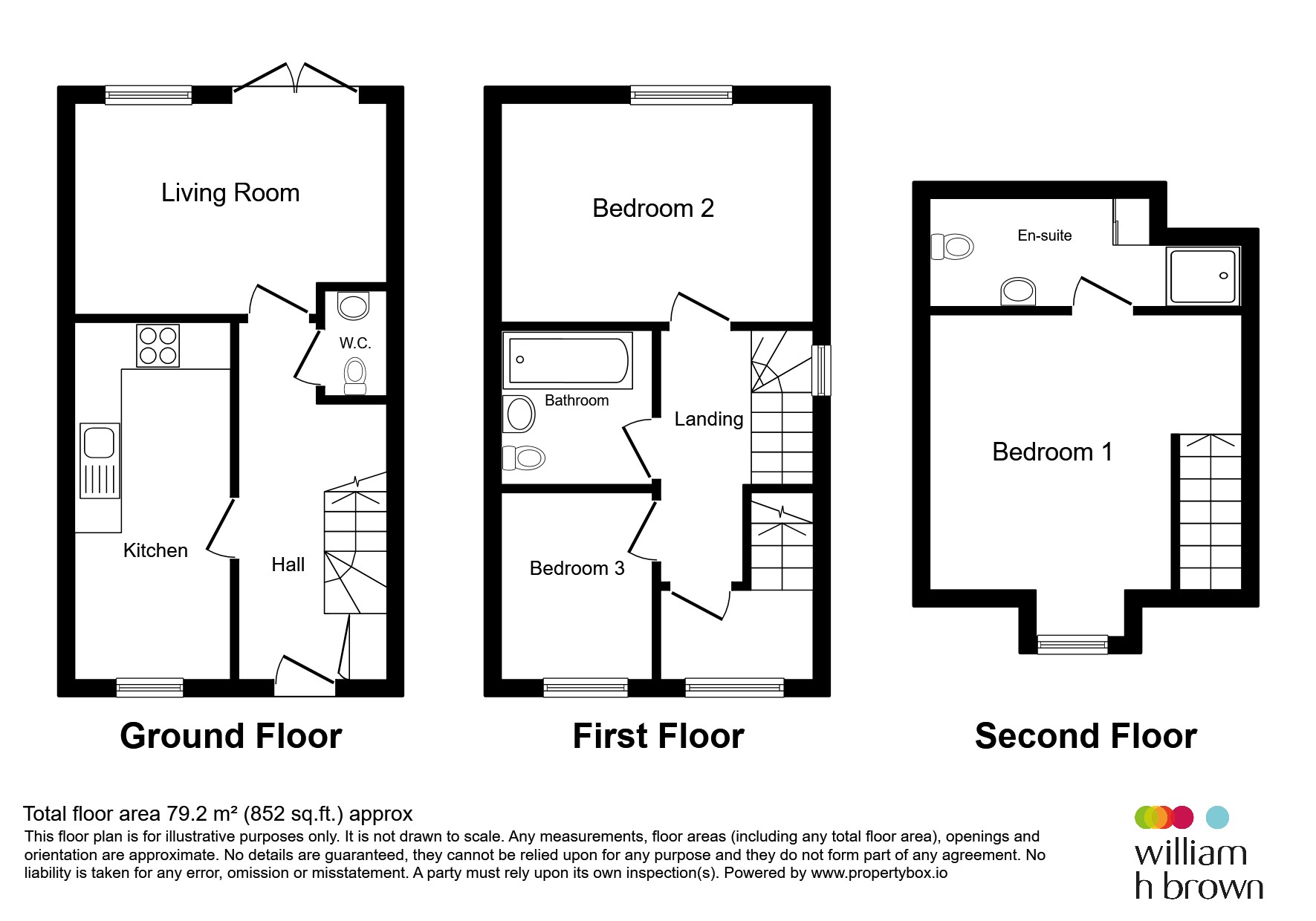 107, Heather Drive, Pontefract floorplan