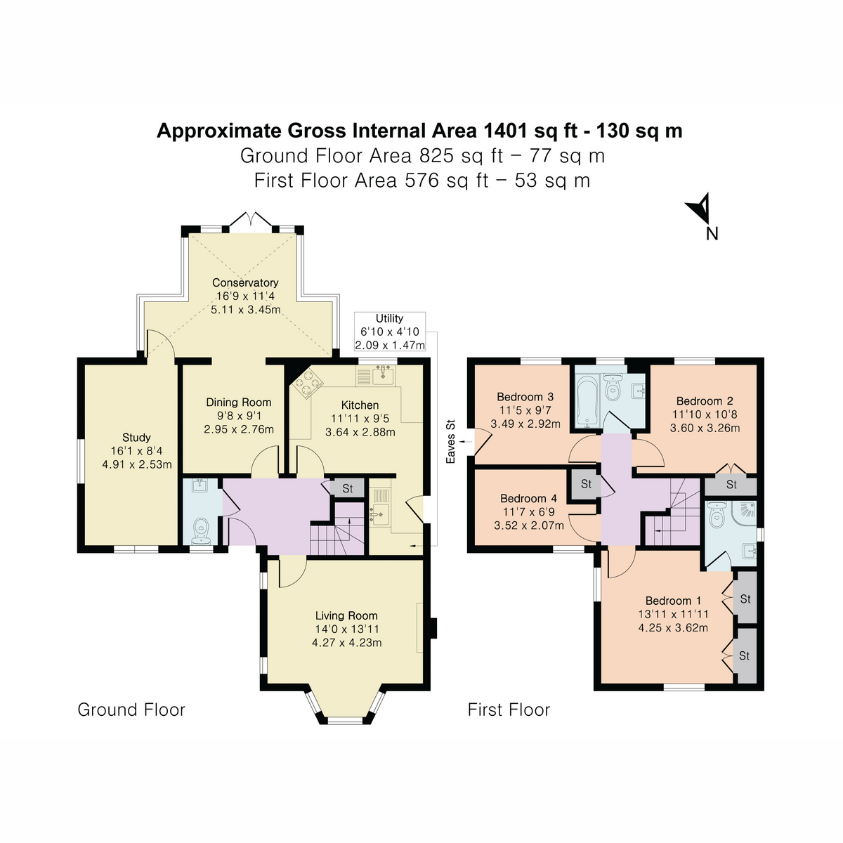 14, Martineau Lane, Reading floorplan